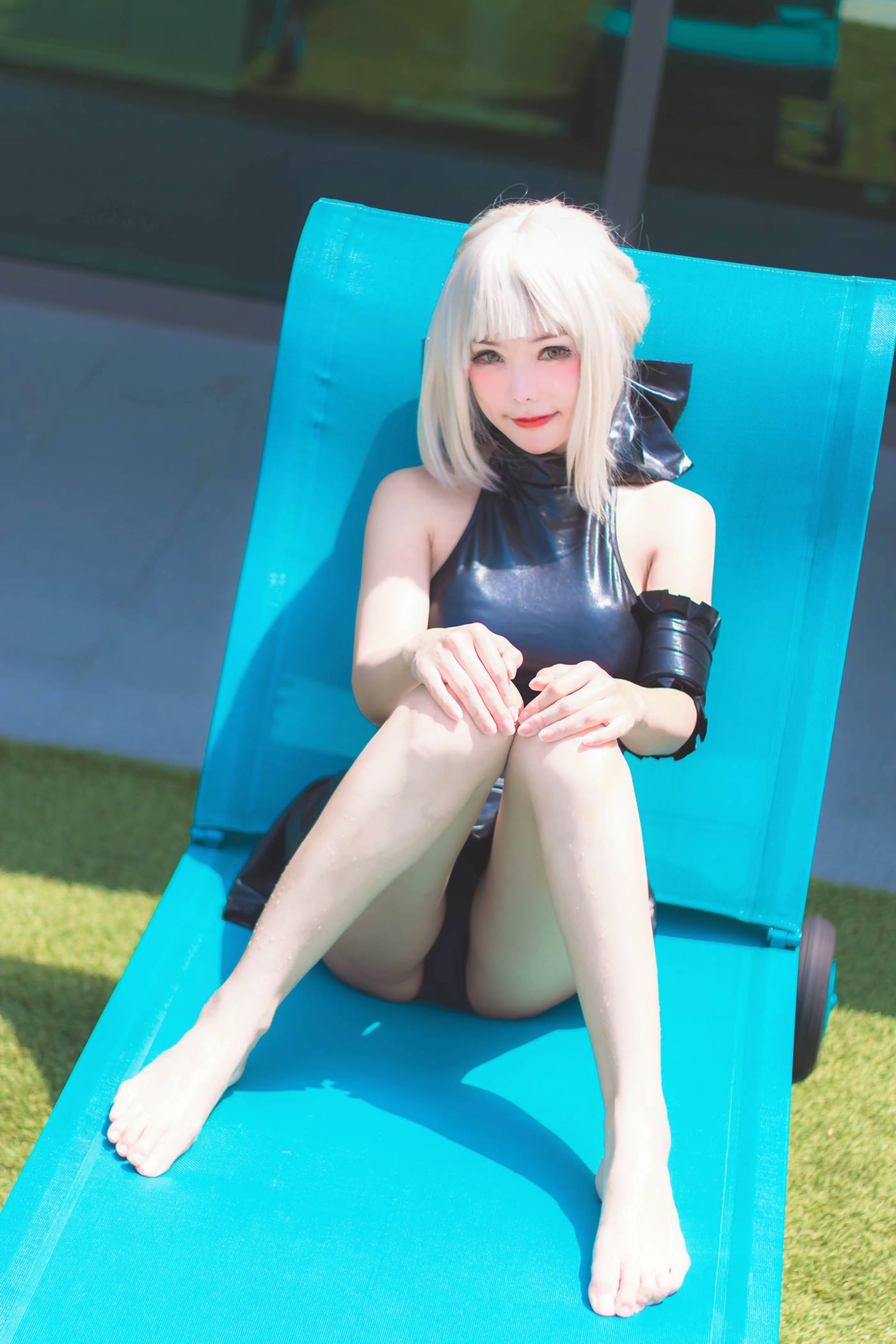 图片[24]-Kitkat Cosplay  – Saber Alter Swimsuit [29P] – 速更版-美库