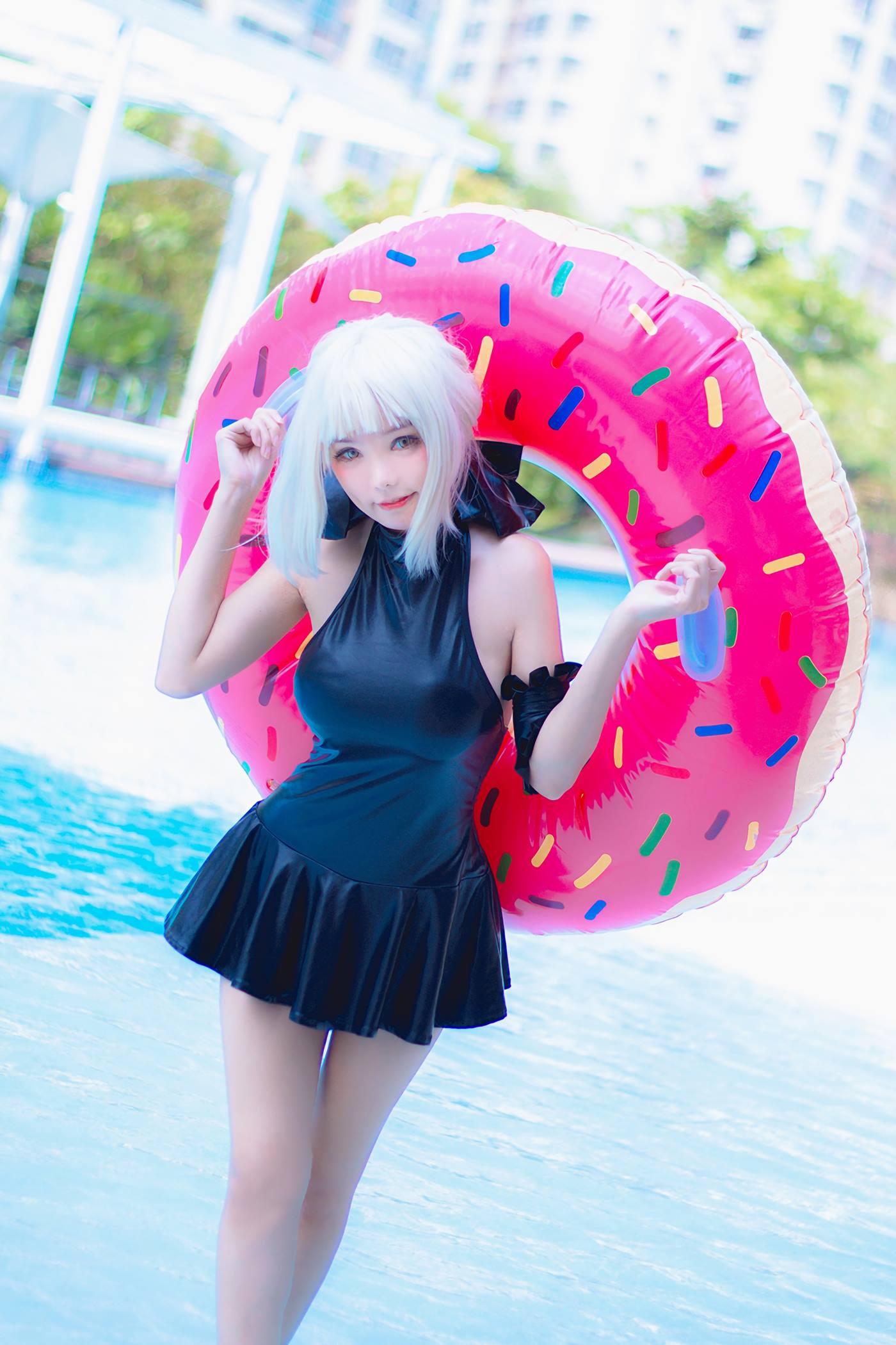 图片[29]-Kitkat Cosplay  – Saber Alter Swimsuit [29P] – 速更版-美库