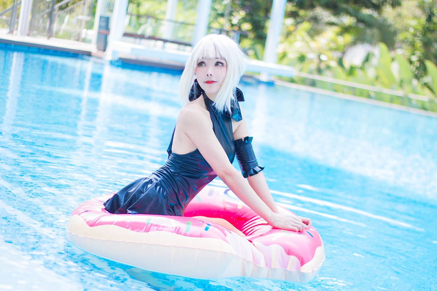 图片[30]-Kitkat Cosplay  – Saber Alter Swimsuit [29P] – 速更版-美库