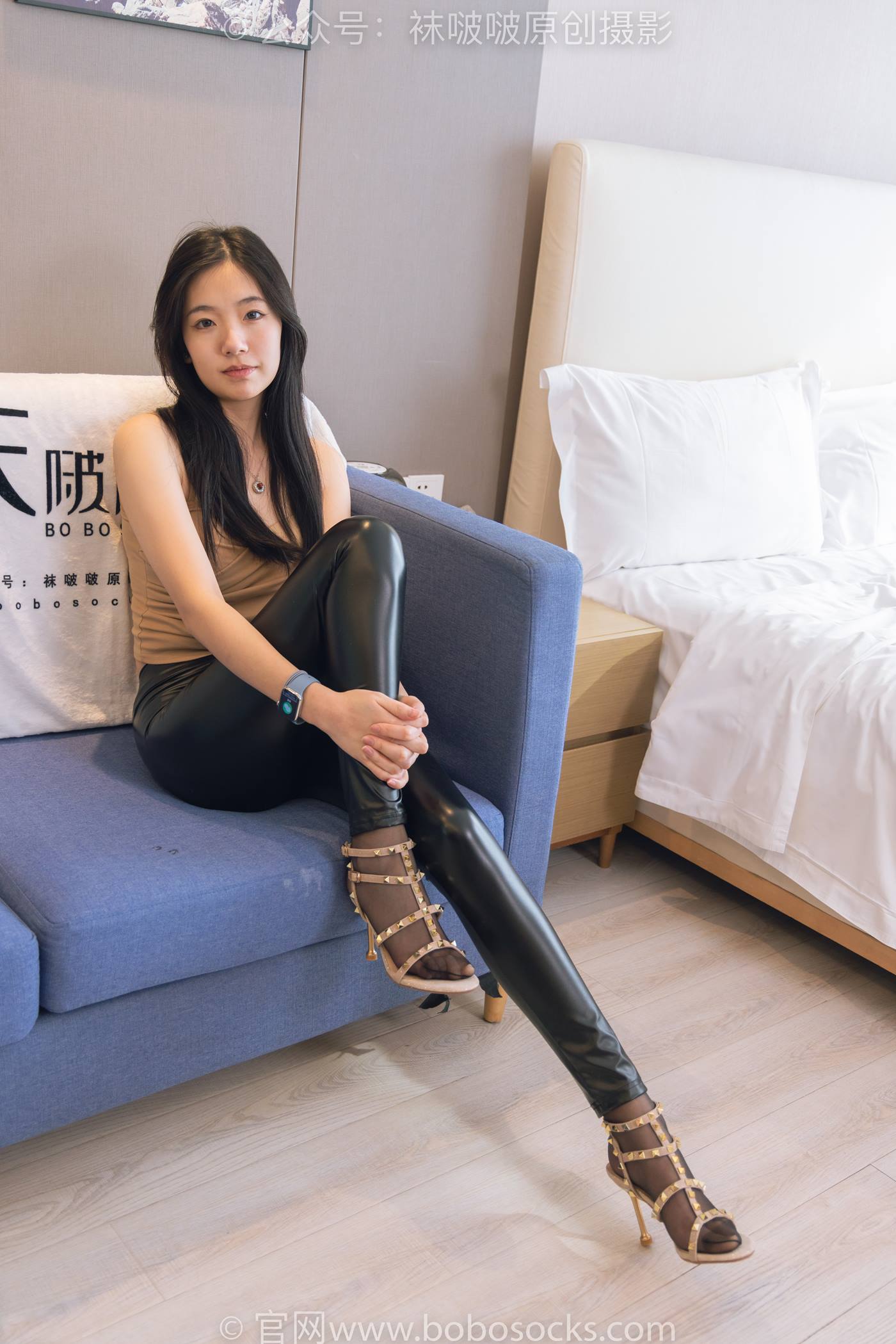 图片[24]-[BoBoSocks袜啵啵]NO.191 小甜豆-高跟鞋、黑丝、皮裤裤里丝[140P] – 速更版-美库