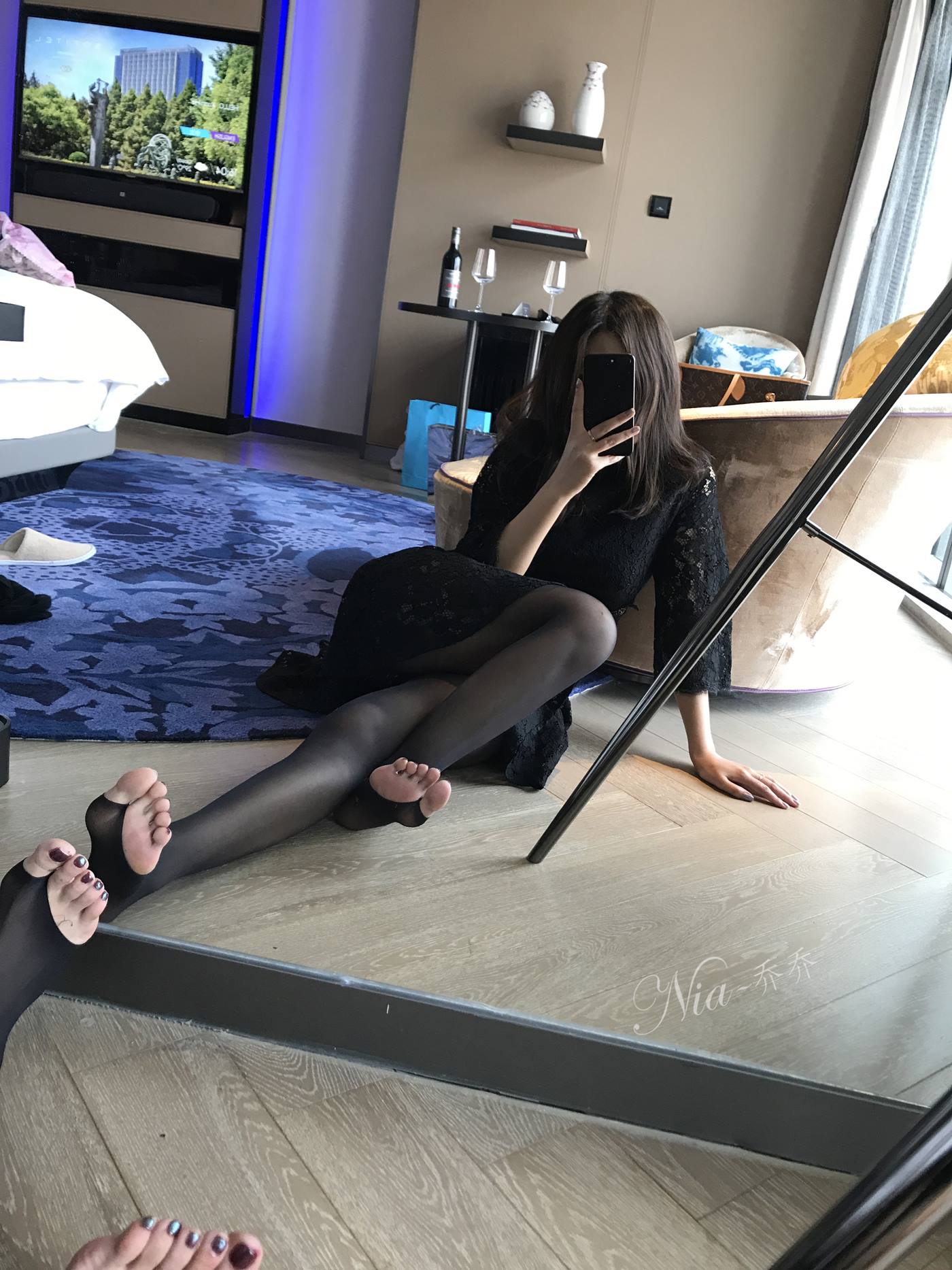 图片[112]-安乔乔儿(Nia乔乔)  出差刚到酒店呀[118P] – 速更版-美库