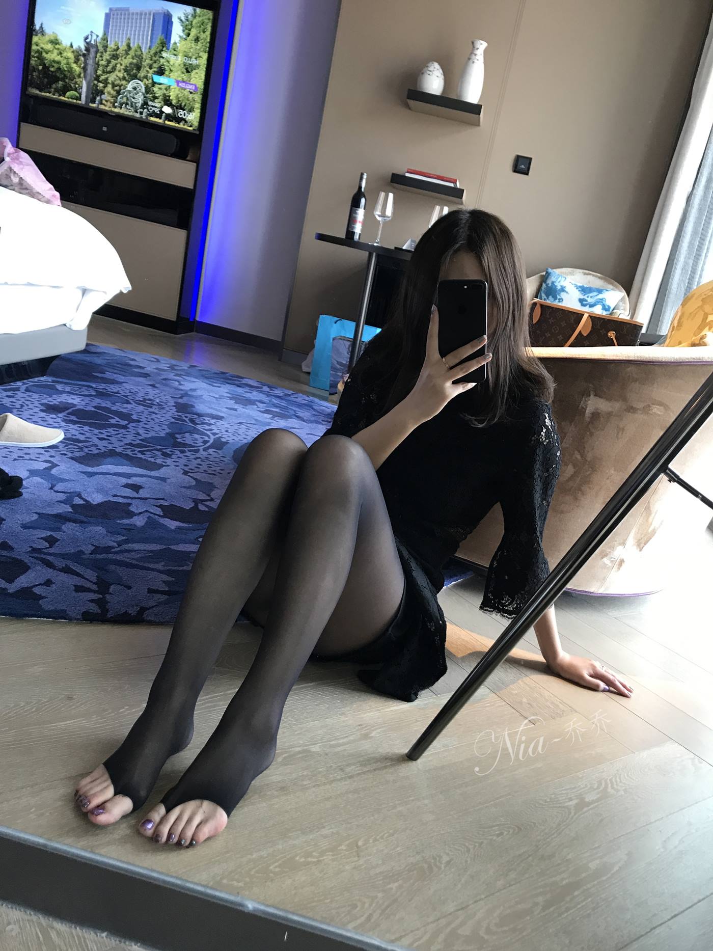 图片[118]-安乔乔儿(Nia乔乔)  出差刚到酒店呀[118P] – 速更版-美库