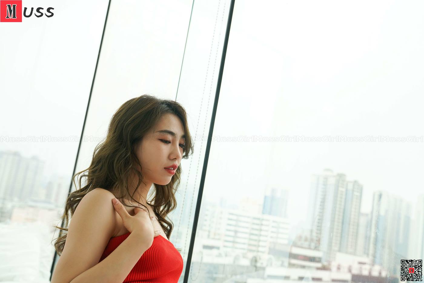 图片[40]-[MussGirl慕丝女郎]NO.421 红色长裙A[46P] – 速更版-美库