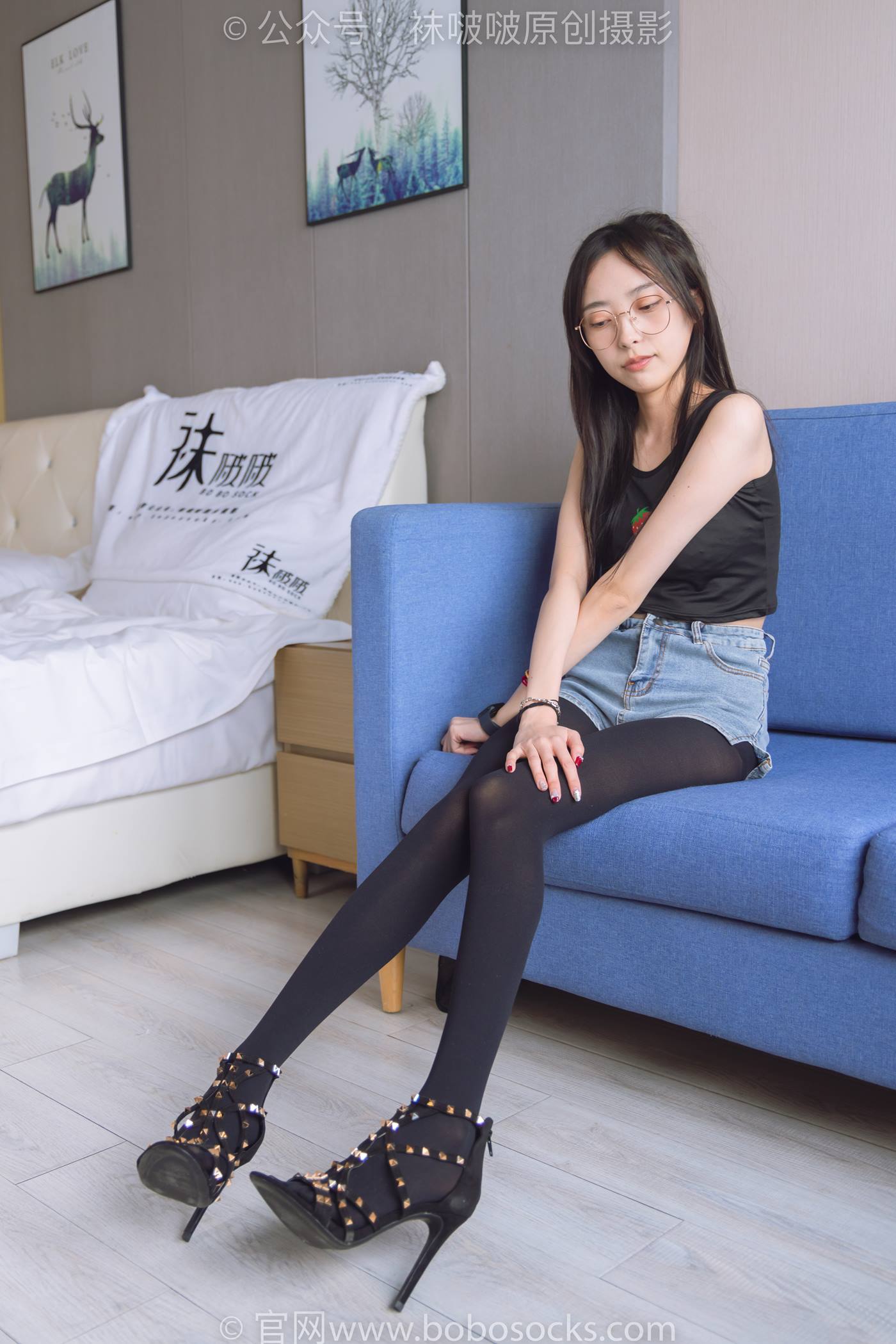 图片[25]-[BoBoSocks袜啵啵]NO.192 稚予-高跟鞋、黑色五指袜[139P] – 速更版-美库