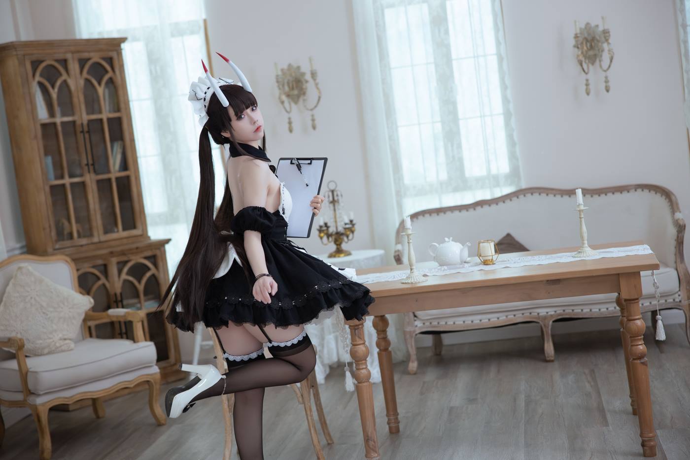 图片[12]-动漫博主G44不会受伤  碧蓝航线 能代女仆 [20P] – 速更版-美库