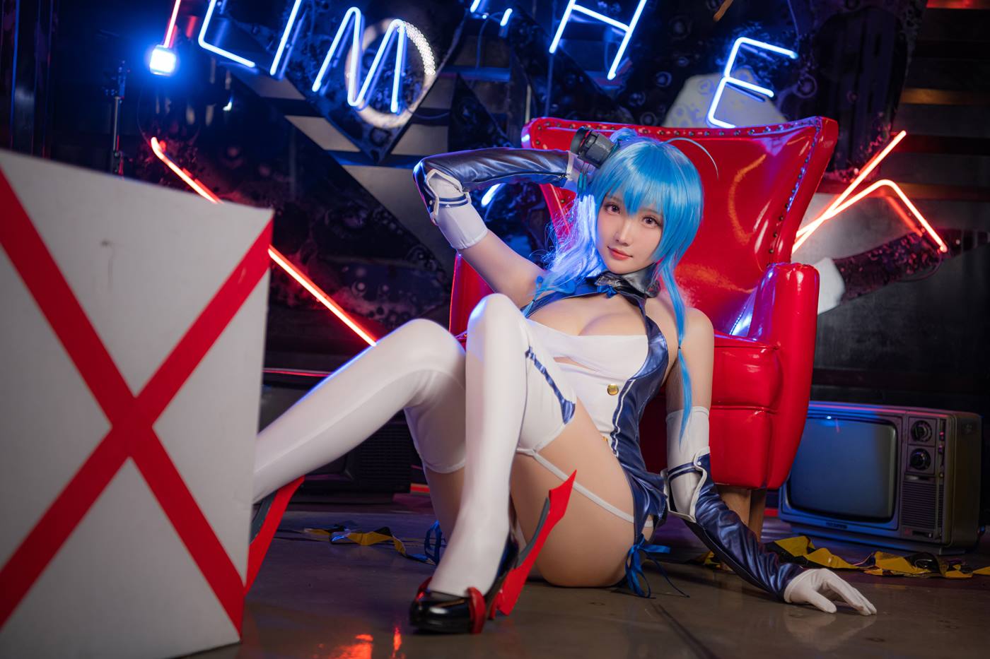 图片[12]-Coser瓜希酱福利  碧蓝航线 圣路易斯原皮 [21P] – 速更版-美库