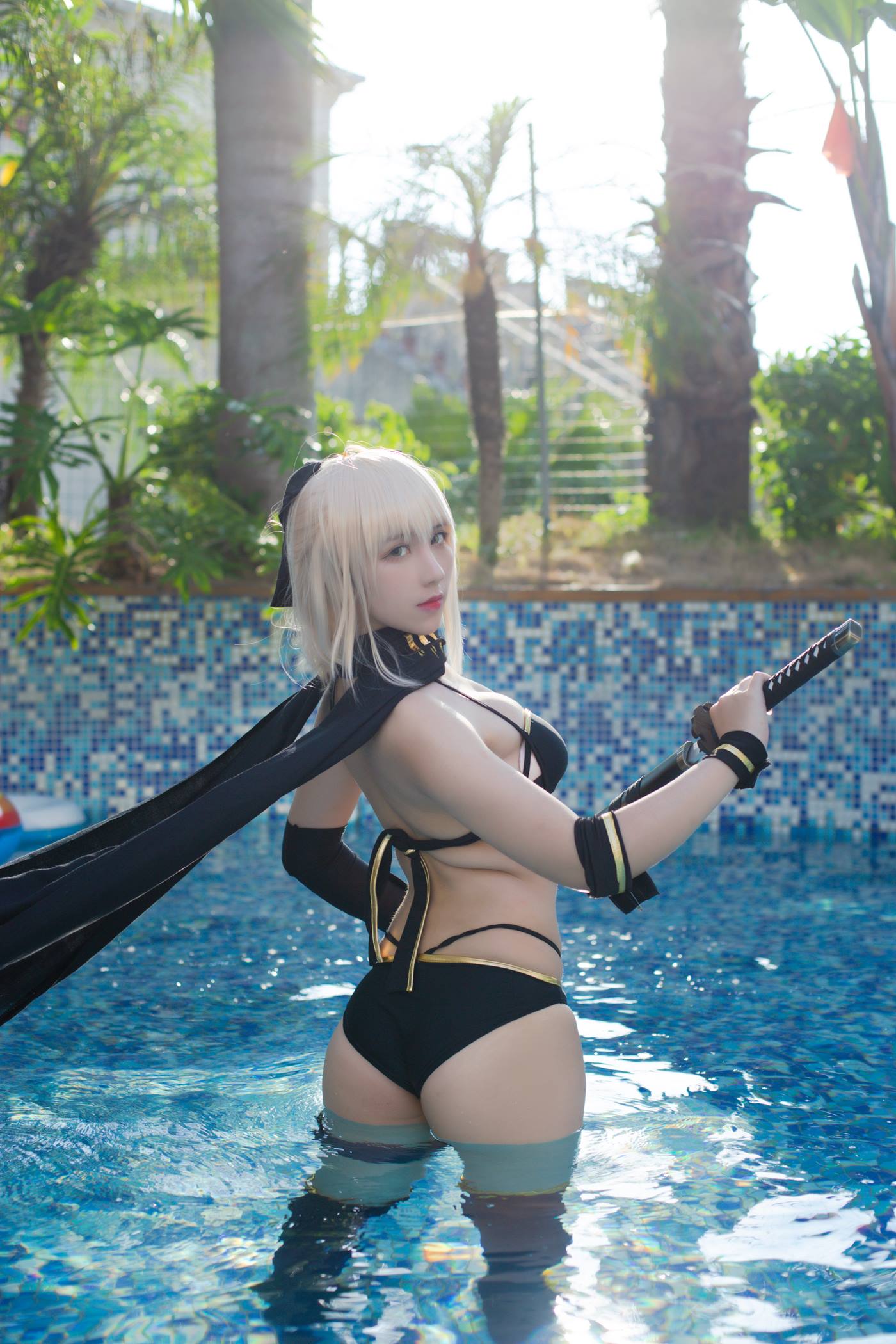 图片[14]-九曲Jean  – 冲田泳装[19P] – 速更版-美库