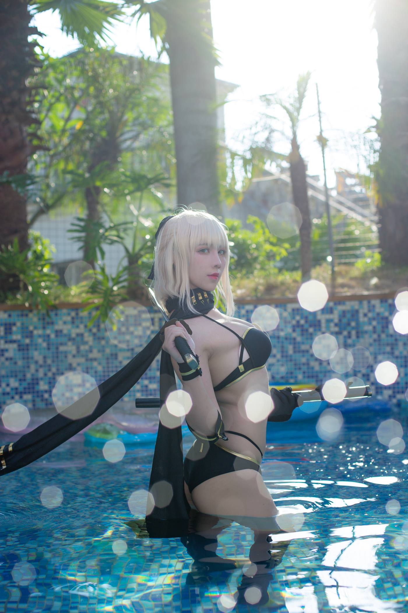 图片[15]-九曲Jean  – 冲田泳装[19P] – 速更版-美库