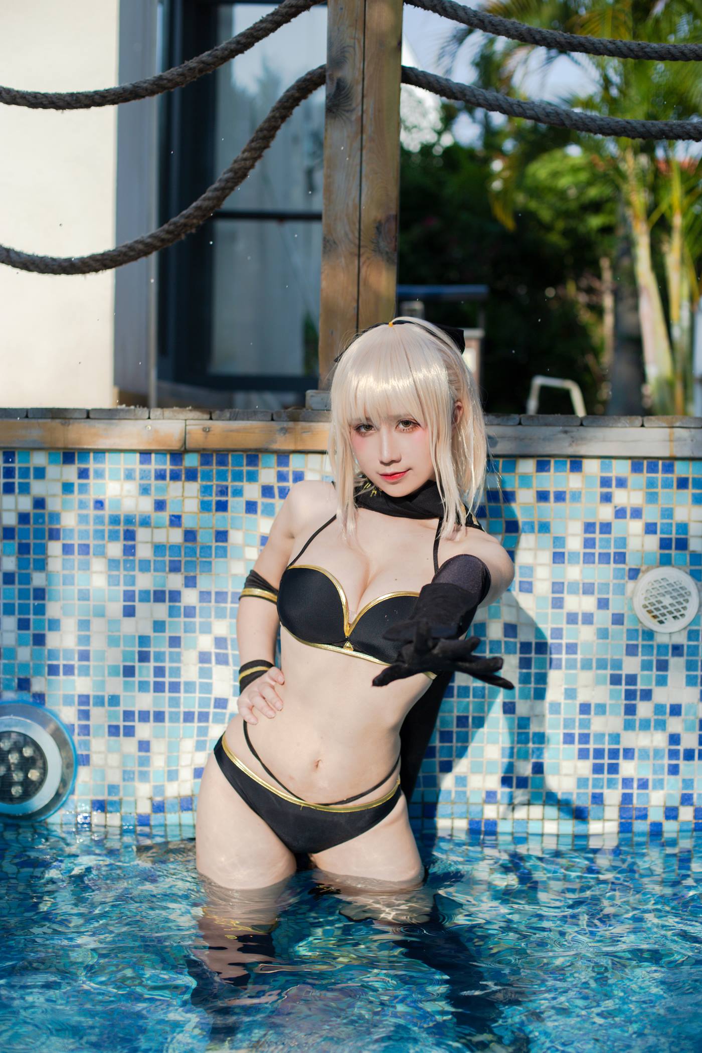 图片[17]-九曲Jean  – 冲田泳装[19P] – 速更版-美库