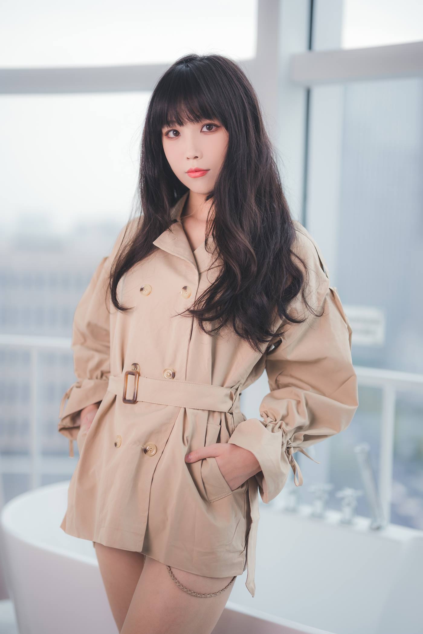 图片[10]-汪知子  风衣[41P] – 速更版-美库