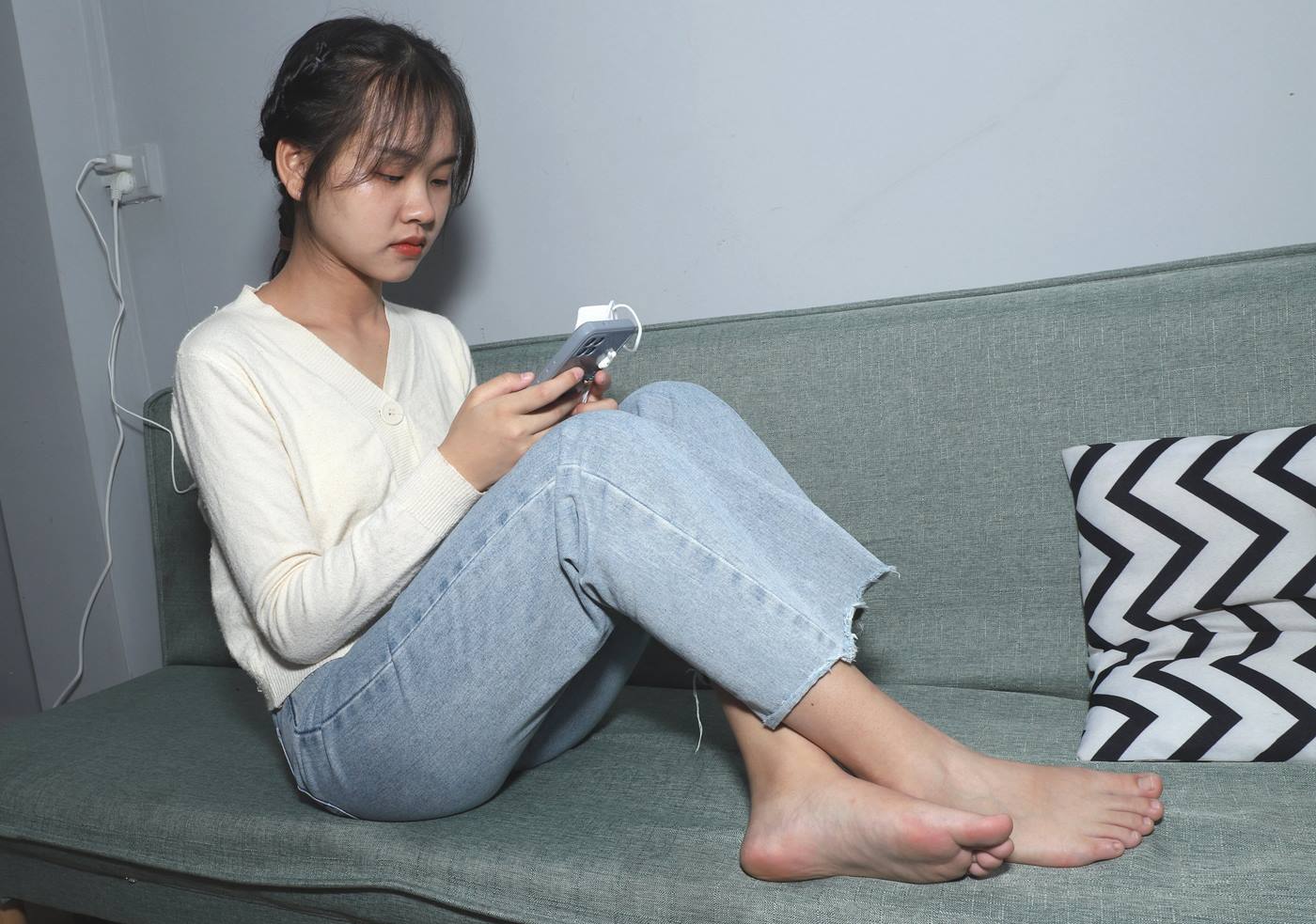 图片[14]-[Pary学生模拍] No.048 大学生秀秀展示36码小嫩脚 [107P] – 速更版-美库