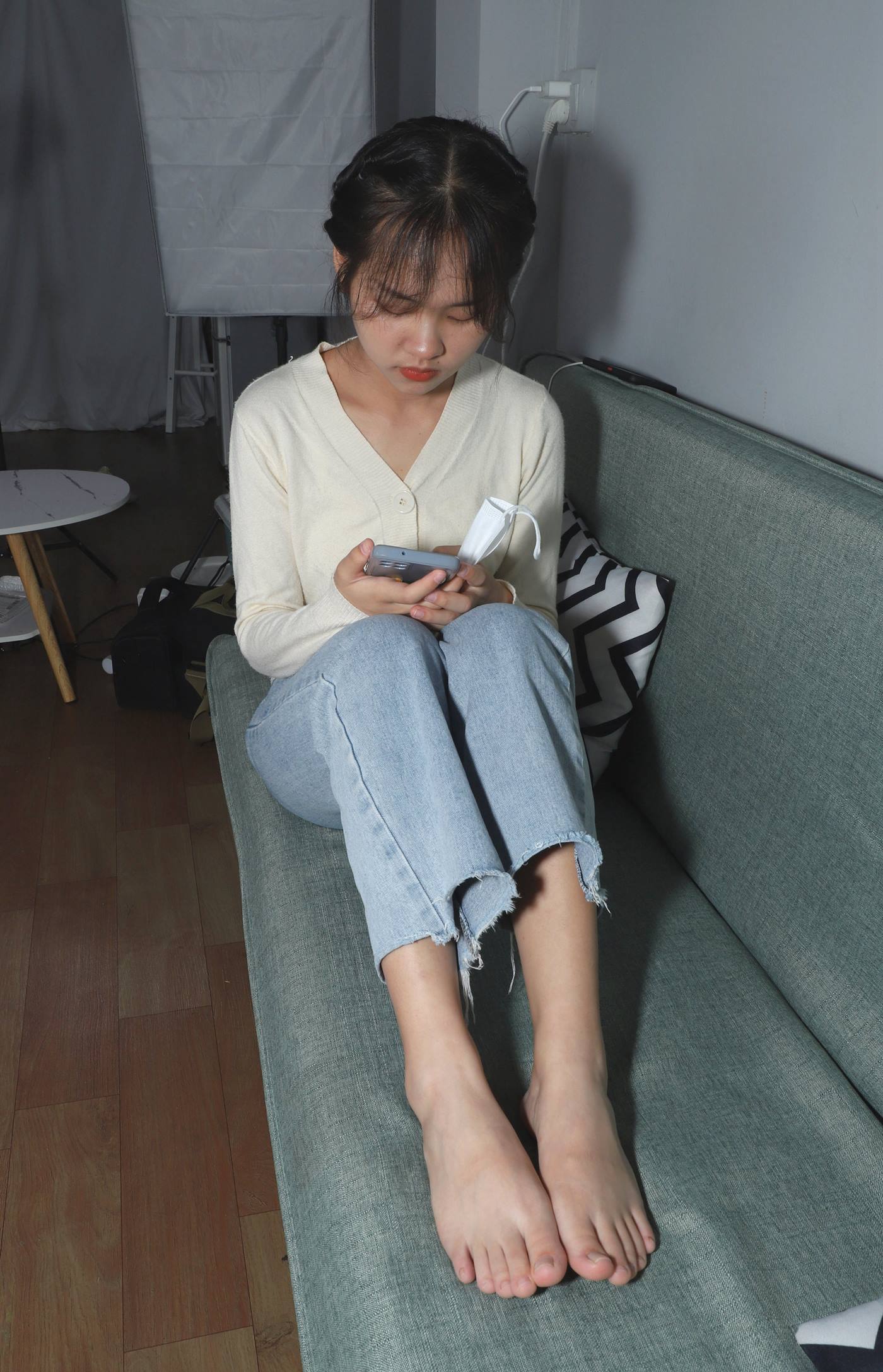 图片[30]-[Pary学生模拍] No.048 大学生秀秀展示36码小嫩脚 [107P] – 速更版-美库