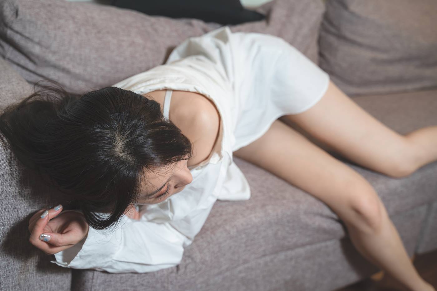 图片[95]-Limerence原创 No.060 性感白衬衫yoko 还不快躺下让我踩踩 [124P] – 速更版-美库