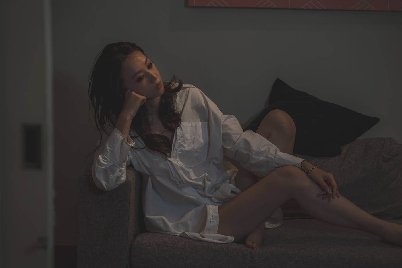 图片[107]-Limerence原创 No.060 性感白衬衫yoko 还不快躺下让我踩踩 [124P] – 速更版-美库