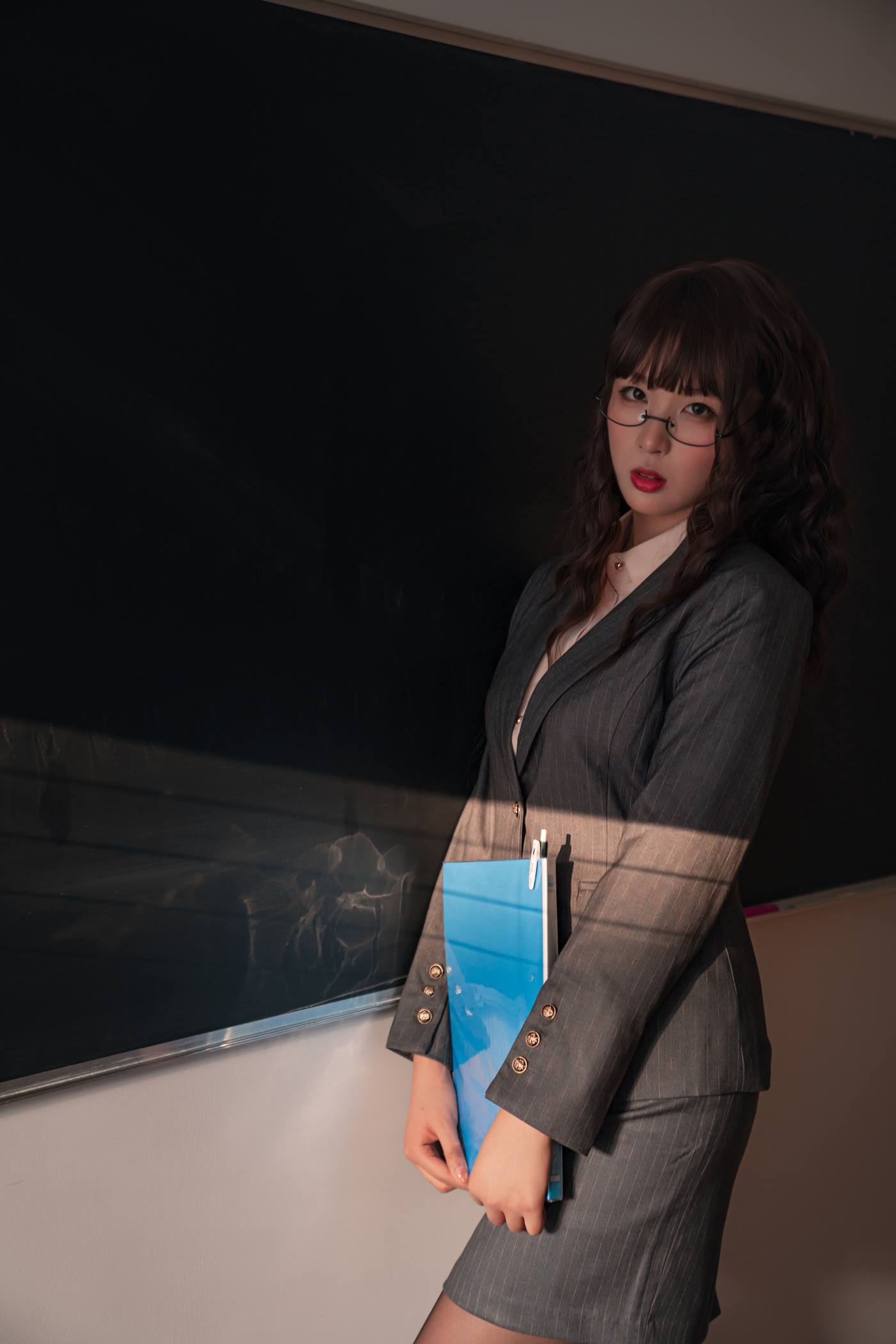 图片[32]-轩萧学姐 教鞭 [38P] – 速更版-美库