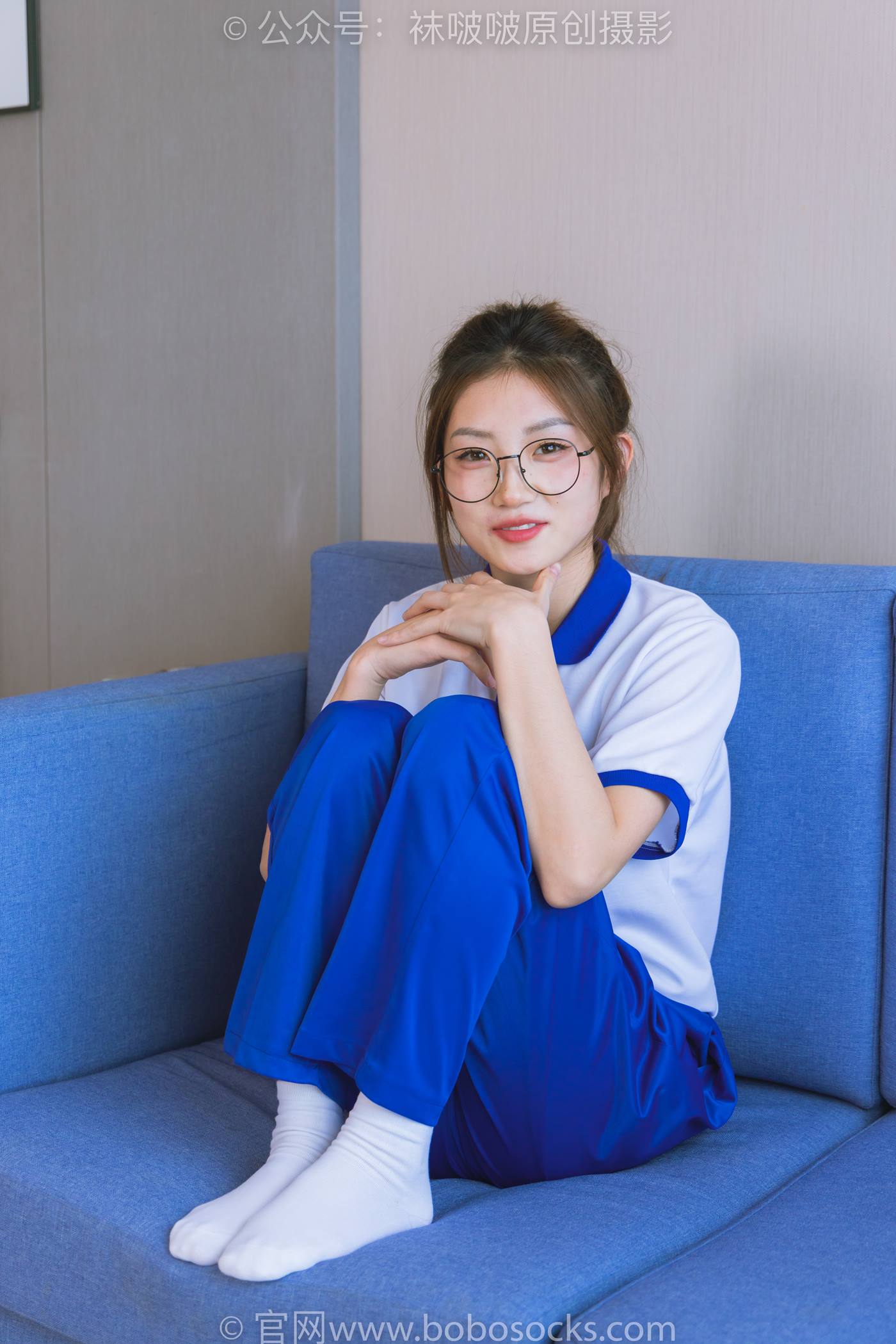 图片[47]-[BoBoSocks袜啵啵]NO.193 小沫-贝壳头板鞋、白棉袜、肉丝、校服裤里丝[140P] – 速更版-美库