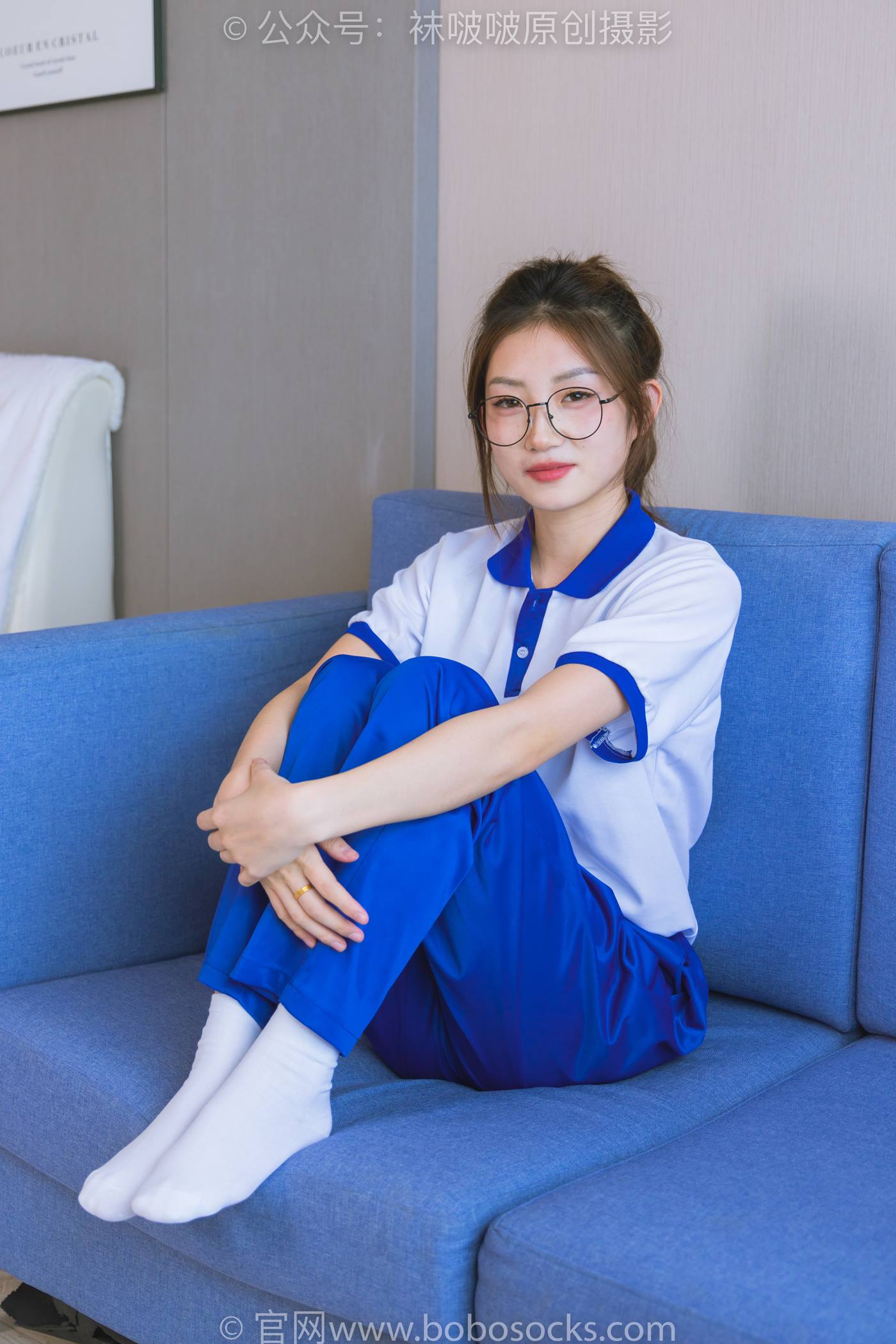 图片[48]-[BoBoSocks袜啵啵]NO.193 小沫-贝壳头板鞋、白棉袜、肉丝、校服裤里丝[140P] – 速更版-美库