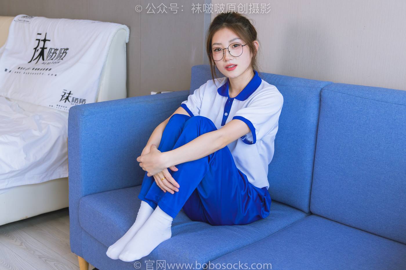 图片[49]-[BoBoSocks袜啵啵]NO.193 小沫-贝壳头板鞋、白棉袜、肉丝、校服裤里丝[140P] – 速更版-美库
