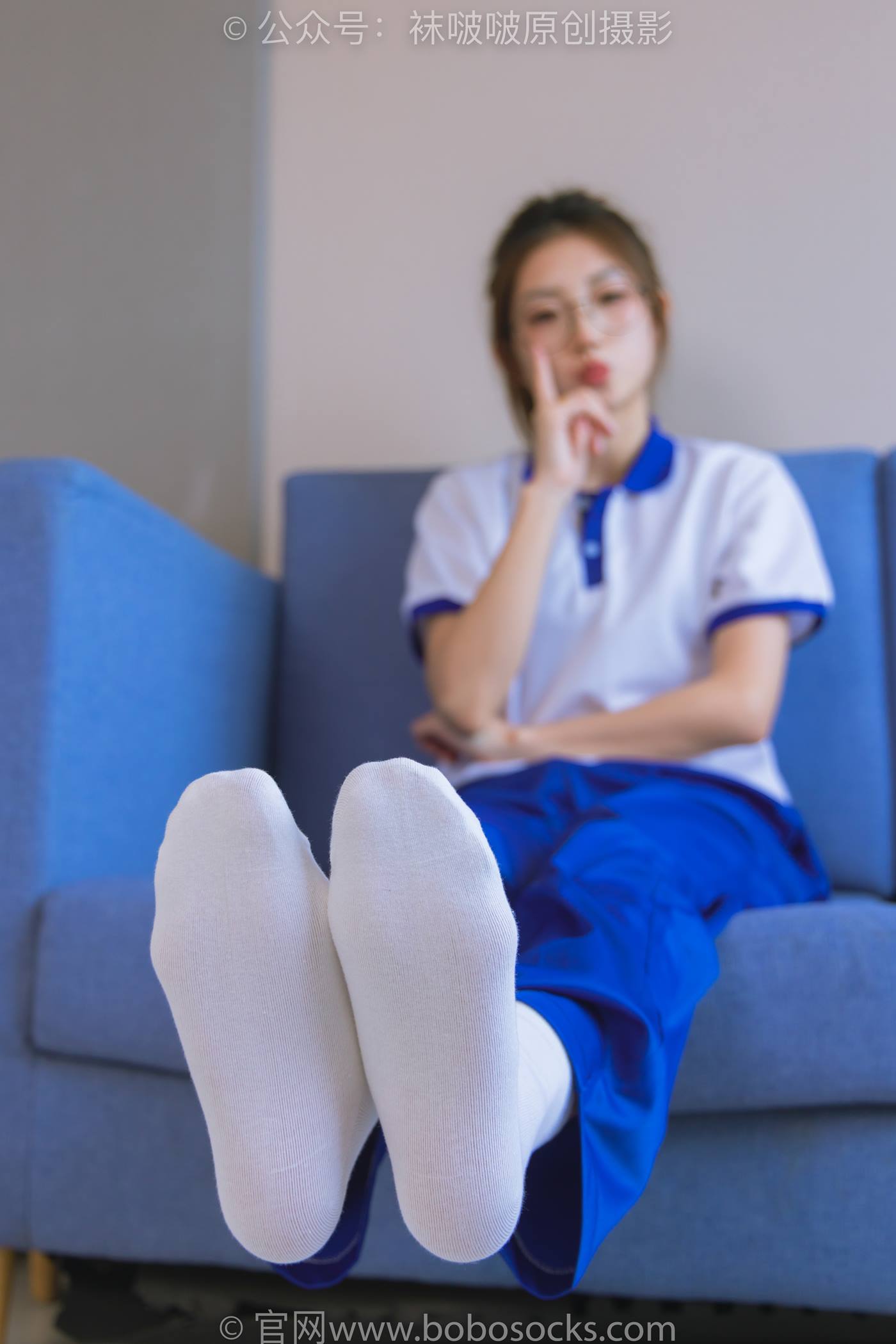 图片[54]-[BoBoSocks袜啵啵]NO.193 小沫-贝壳头板鞋、白棉袜、肉丝、校服裤里丝[140P] – 速更版-美库