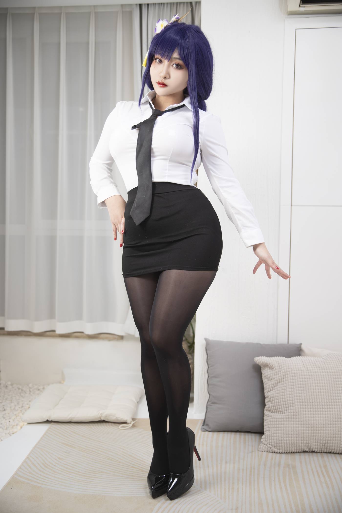 图片[23]-动漫博主洛璃LoLiSAMA  雷电将军OL [38P] – 速更版-美库