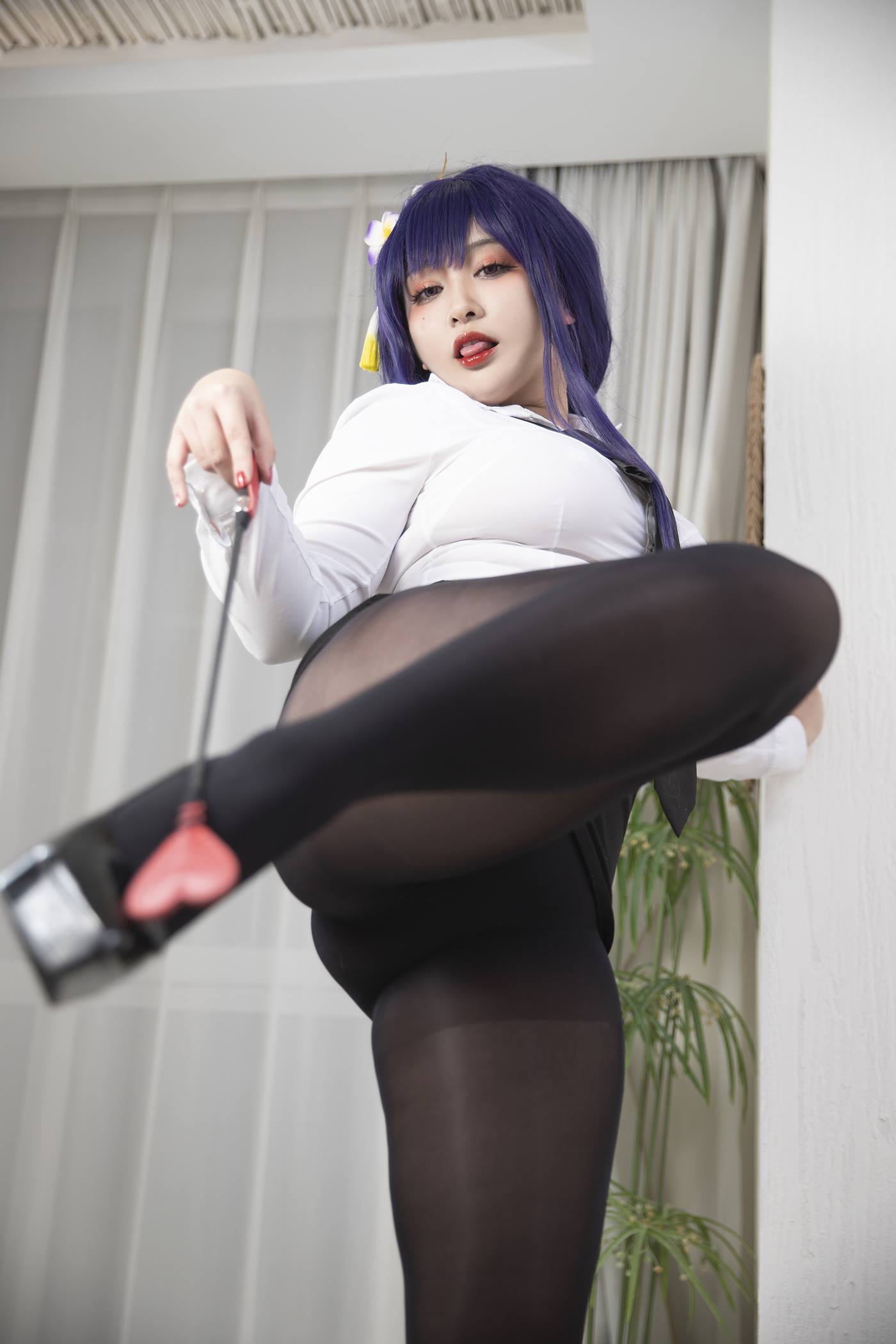 图片[24]-动漫博主洛璃LoLiSAMA  雷电将军OL [38P] – 速更版-美库