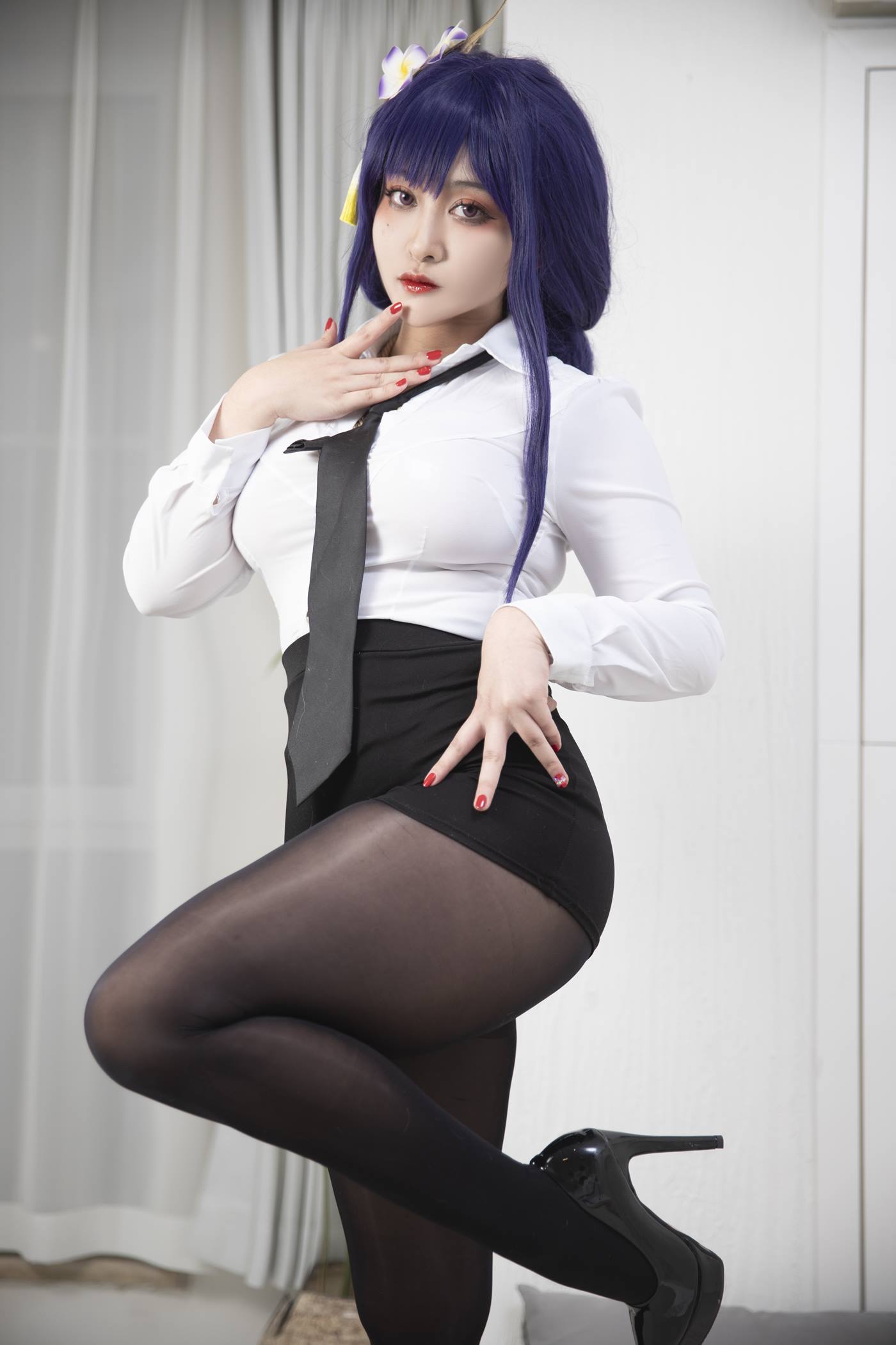 图片[28]-动漫博主洛璃LoLiSAMA  雷电将军OL [38P] – 速更版-美库