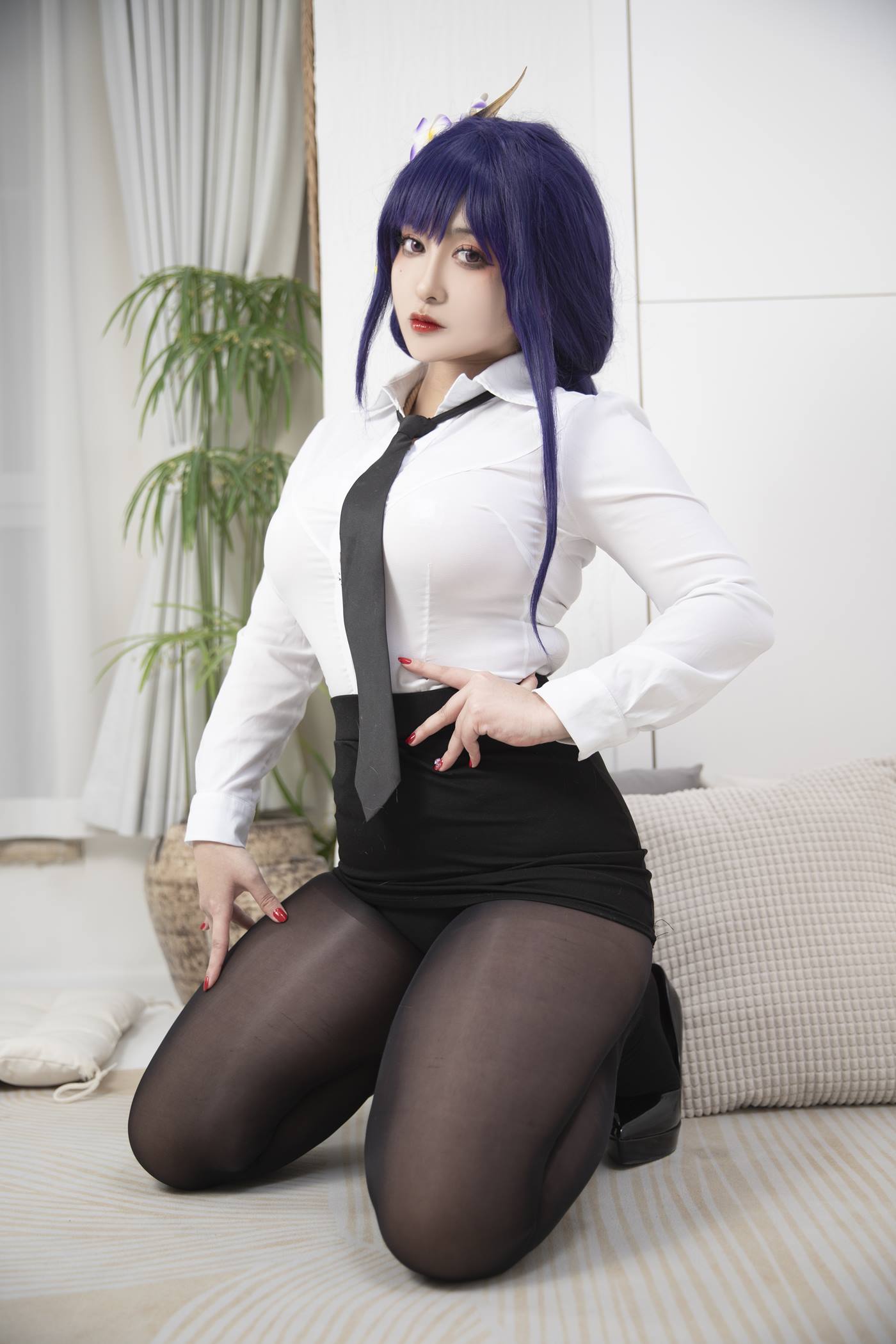 图片[39]-动漫博主洛璃LoLiSAMA  雷电将军OL [38P] – 速更版-美库