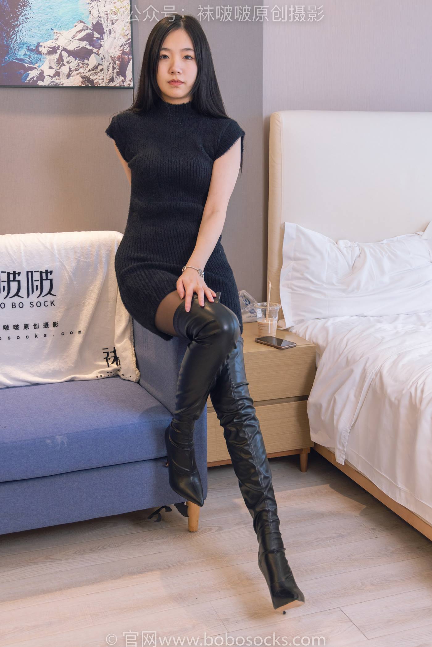 图片[13]-[BoBoSocks袜啵啵]NO.194 小甜豆-高跟长靴、凉鞋、黑丝、裸足[140P] – 速更版-美库