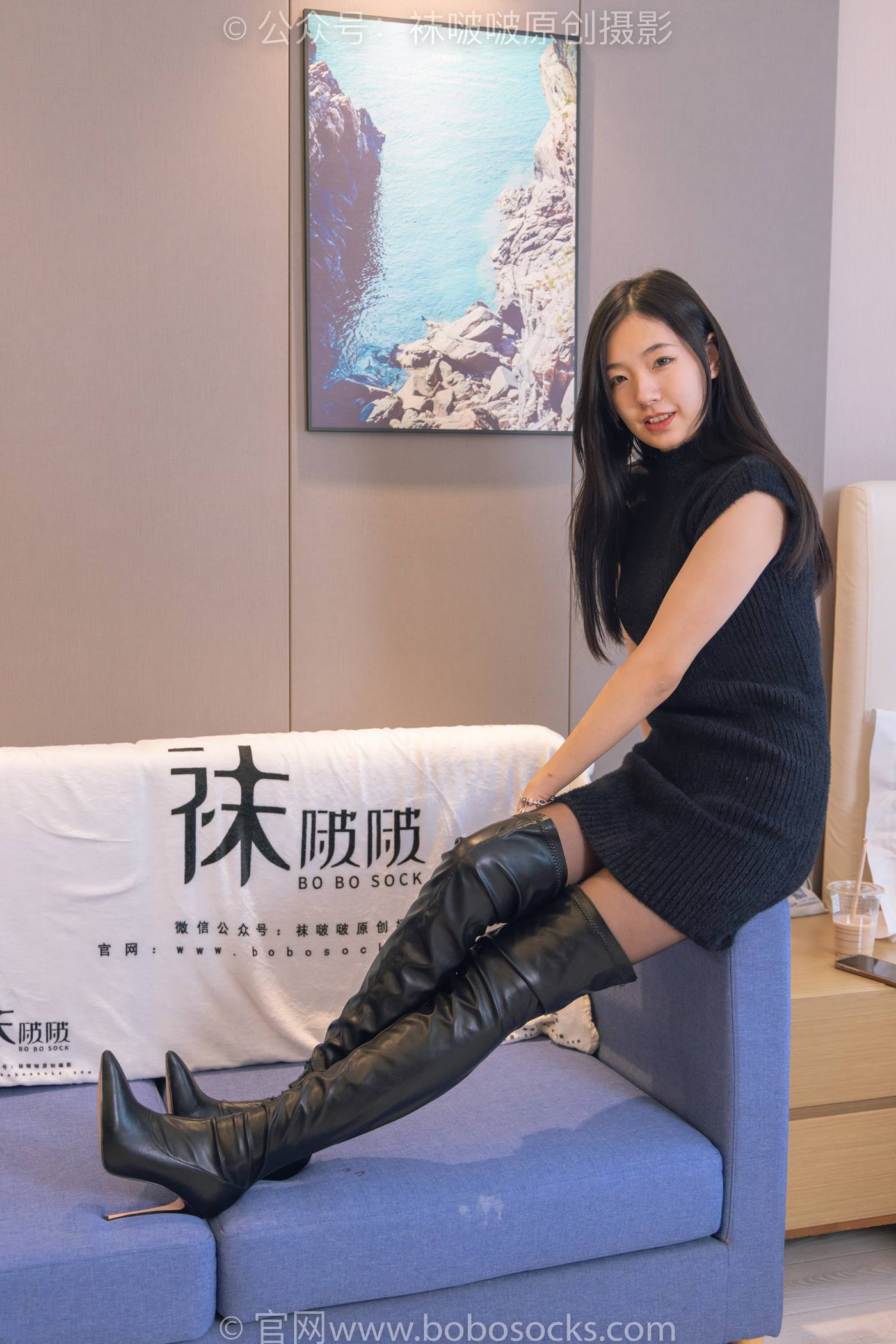 图片[25]-[BoBoSocks袜啵啵]NO.194 小甜豆-高跟长靴、凉鞋、黑丝、裸足[140P] – 速更版-美库