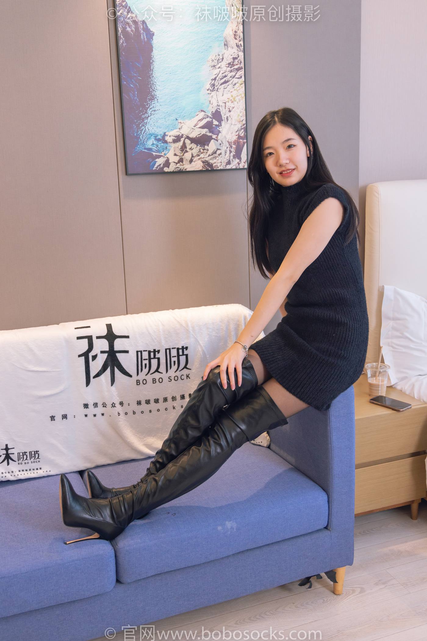 图片[27]-[BoBoSocks袜啵啵]NO.194 小甜豆-高跟长靴、凉鞋、黑丝、裸足[140P] – 速更版-美库