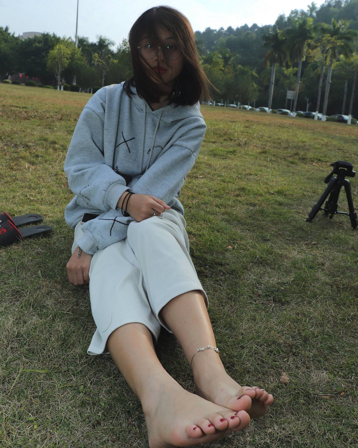 图片[40]-[Pary学生模拍] No.051 大学生静雯室内室外展示36码小可爱美jiao [121P] – 速更版-美库