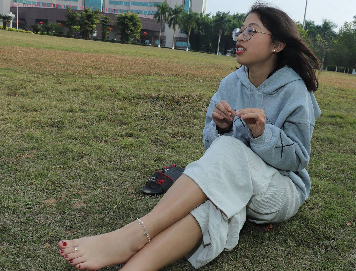 图片[55]-[Pary学生模拍] No.051 大学生静雯室内室外展示36码小可爱美jiao [121P] – 速更版-美库