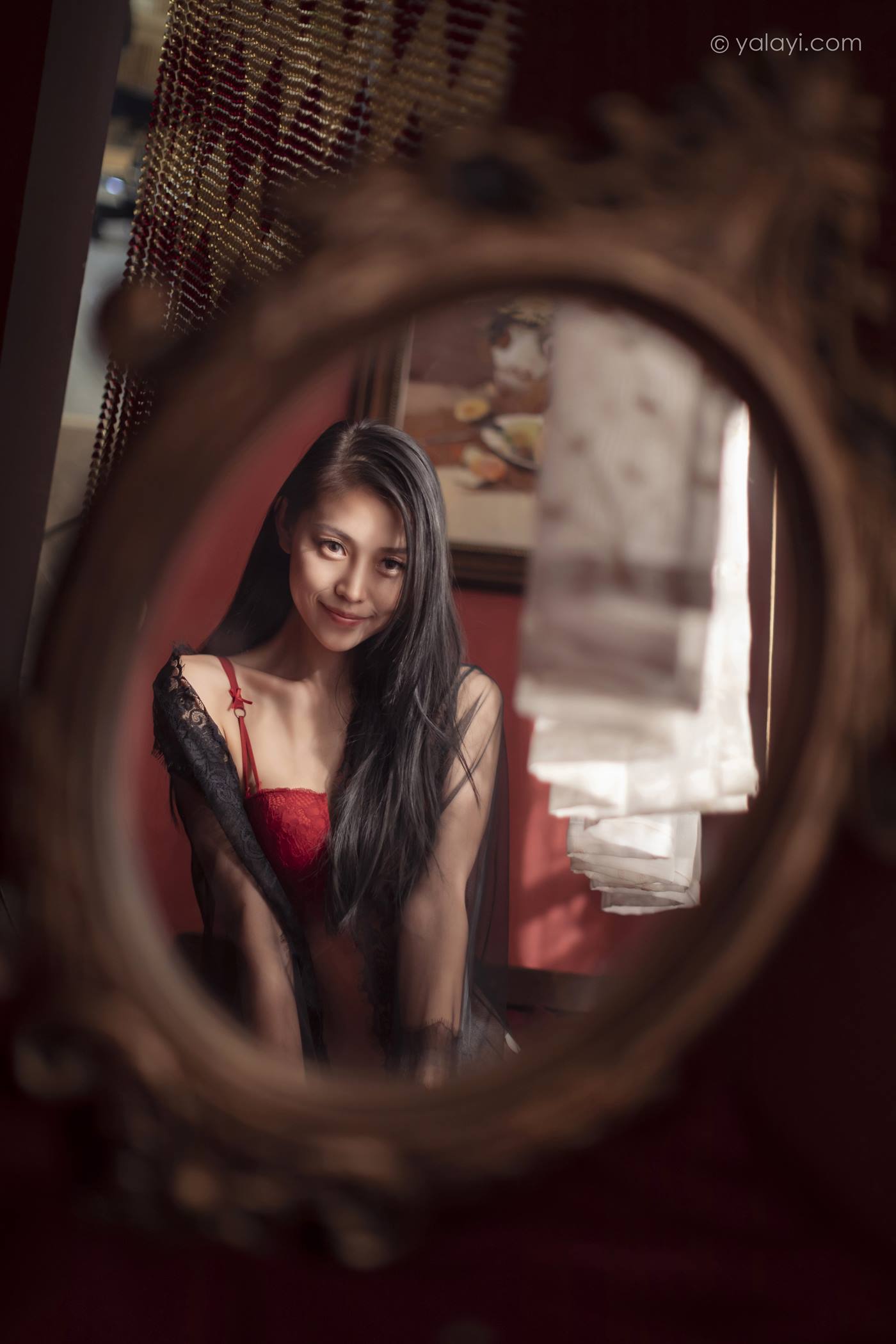 图片[15]-[YALAYI雅拉伊]2023.02.17 NO.1008 一抹红色 图雅[42+1P] – 速更版-美库