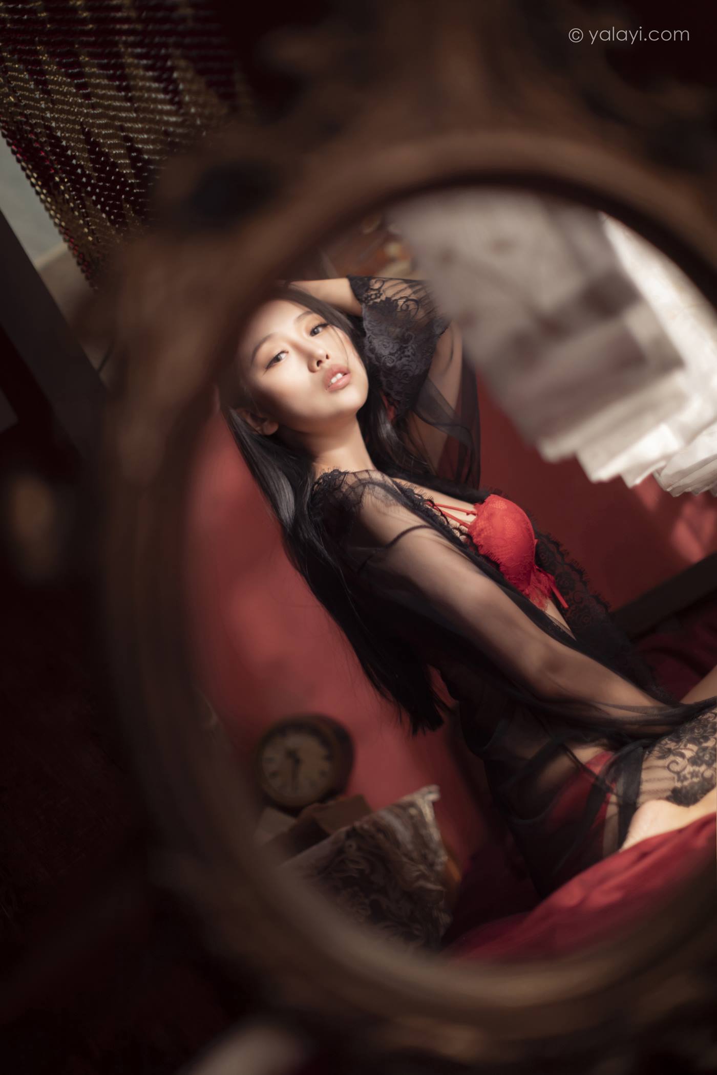 图片[16]-[YALAYI雅拉伊]2023.02.17 NO.1008 一抹红色 图雅[42+1P] – 速更版-美库