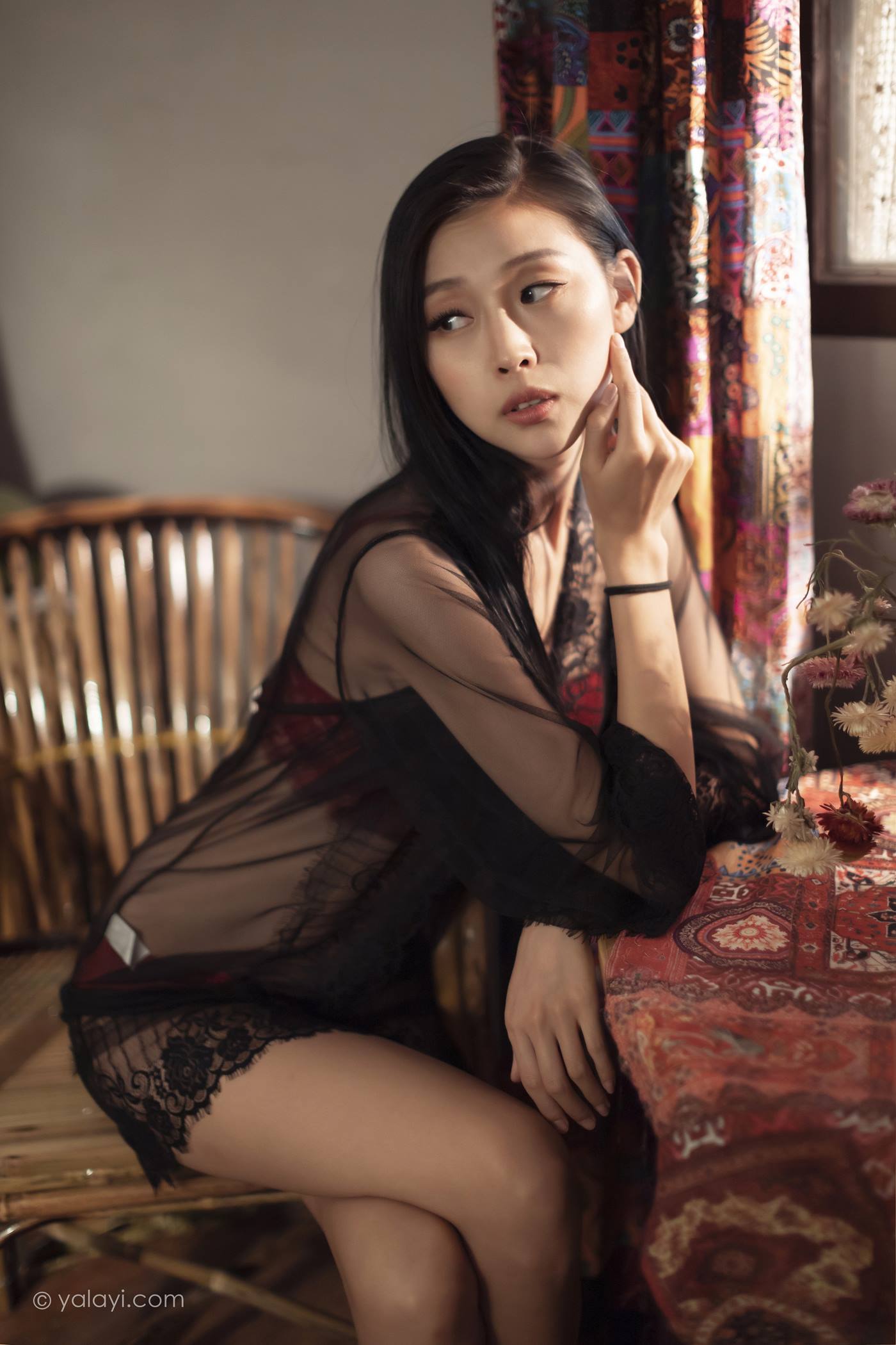 图片[21]-[YALAYI雅拉伊]2023.02.17 NO.1008 一抹红色 图雅[42+1P] – 速更版-美库