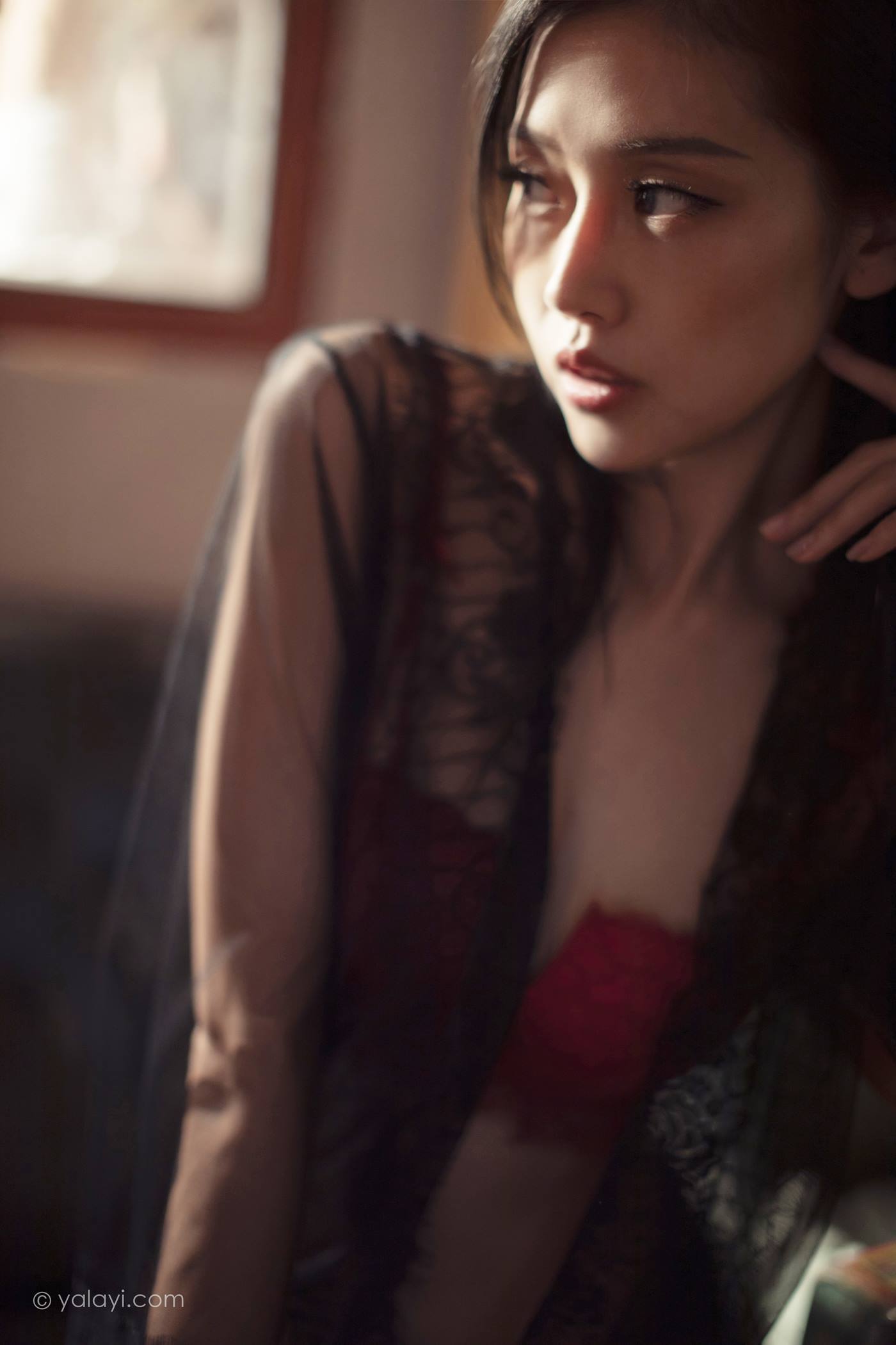 图片[25]-[YALAYI雅拉伊]2023.02.17 NO.1008 一抹红色 图雅[42+1P] – 速更版-美库