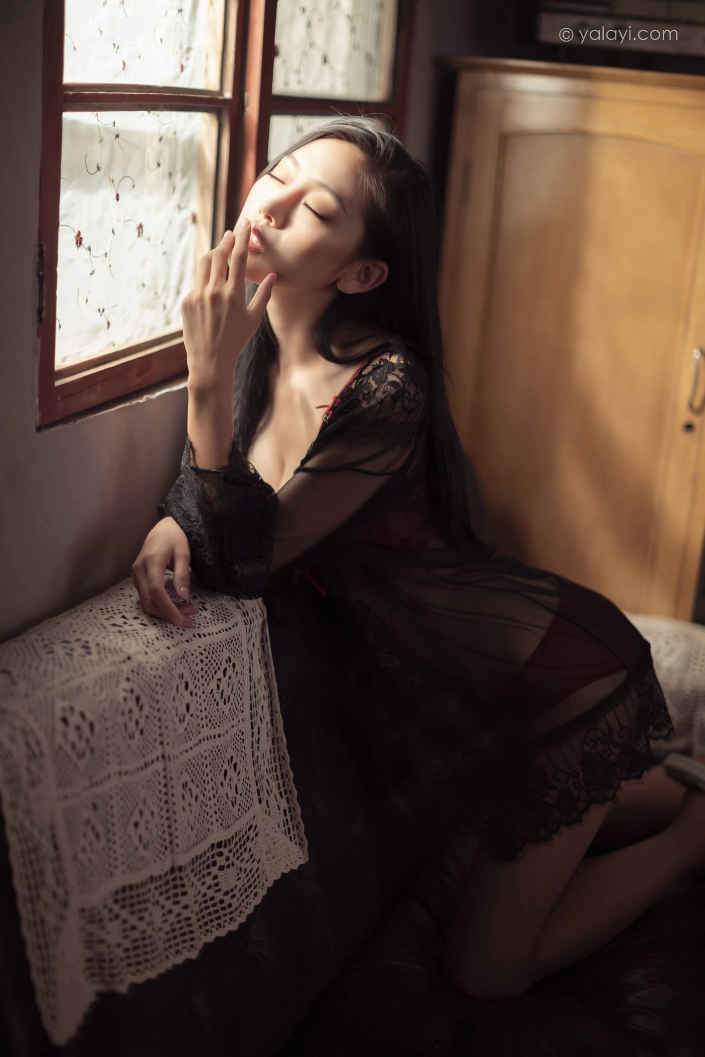 图片[27]-[YALAYI雅拉伊]2023.02.17 NO.1008 一抹红色 图雅[42+1P] – 速更版-美库