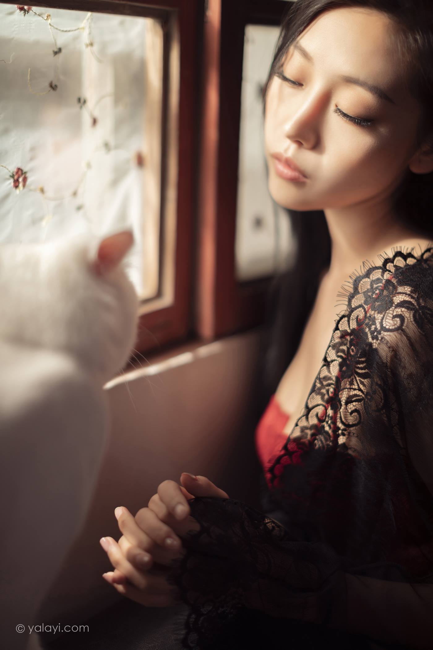 图片[29]-[YALAYI雅拉伊]2023.02.17 NO.1008 一抹红色 图雅[42+1P] – 速更版-美库