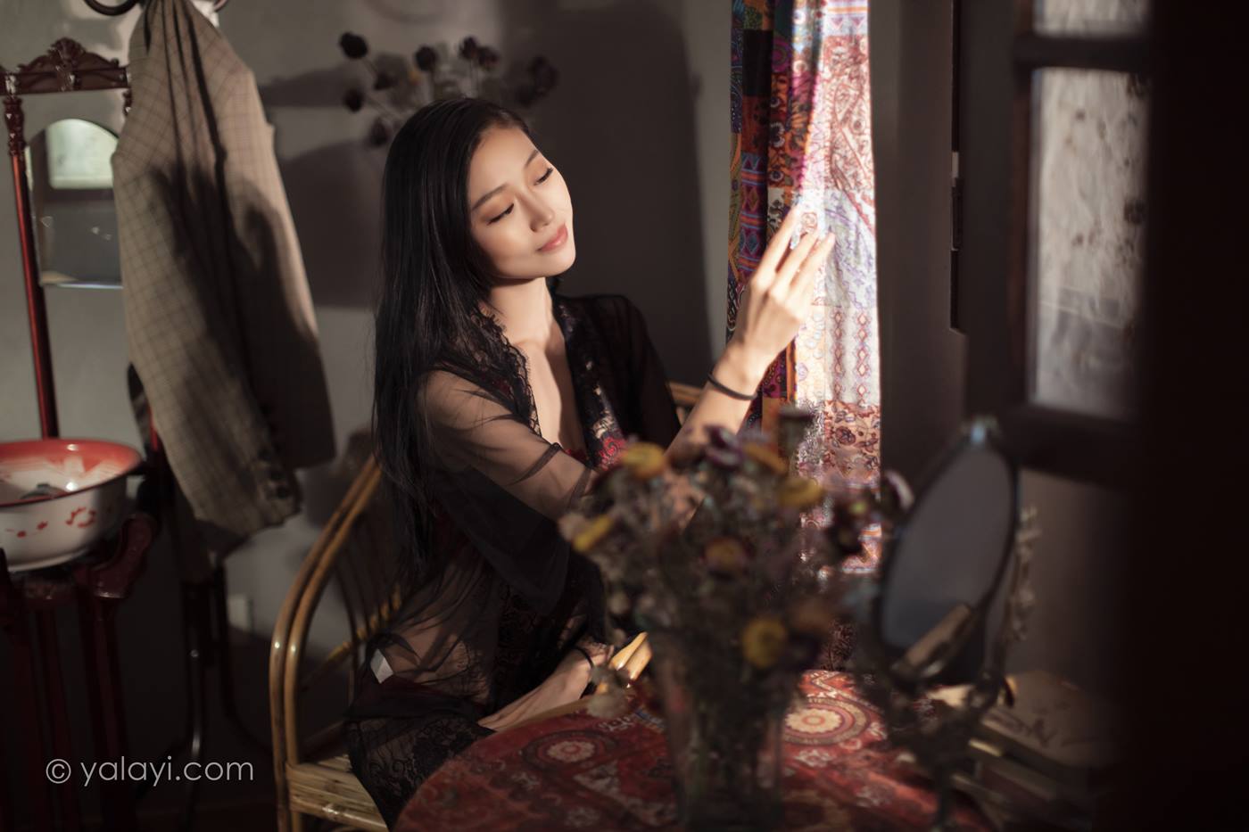 图片[39]-[YALAYI雅拉伊]2023.02.17 NO.1008 一抹红色 图雅[42+1P] – 速更版-美库