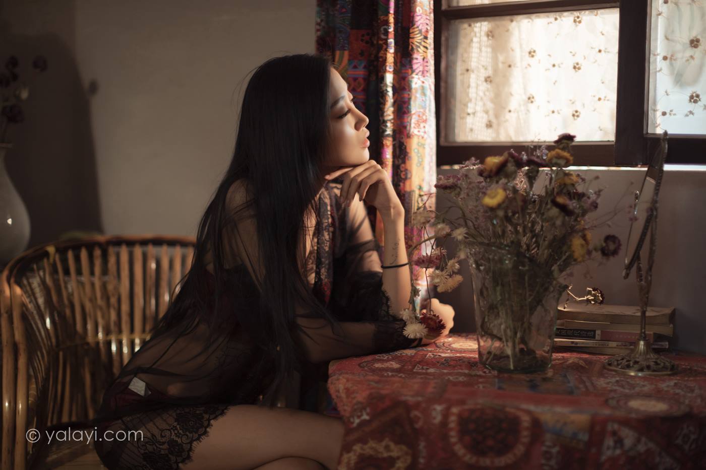 图片[41]-[YALAYI雅拉伊]2023.02.17 NO.1008 一抹红色 图雅[42+1P] – 速更版-美库