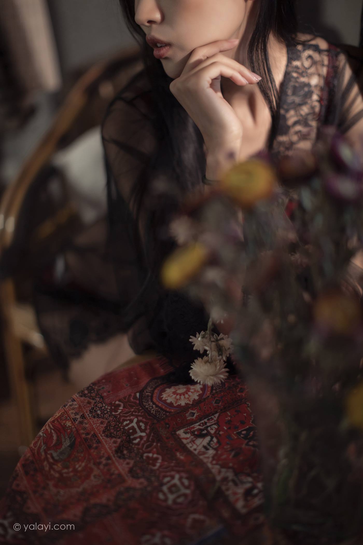 图片[43]-[YALAYI雅拉伊]2023.02.17 NO.1008 一抹红色 图雅[42+1P] – 速更版-美库