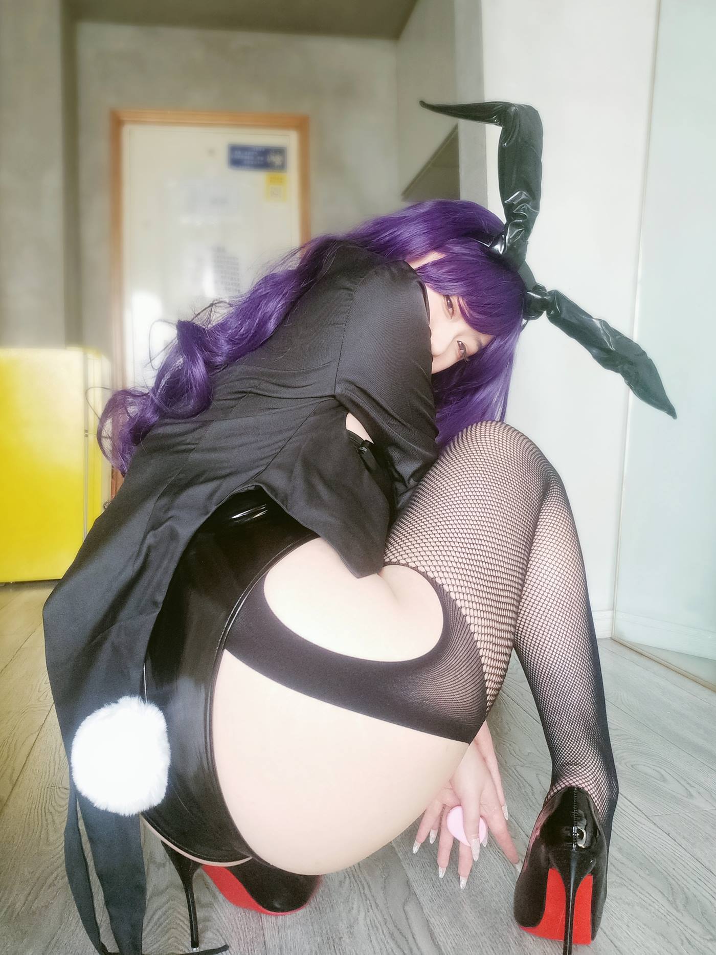 图片[19]-女主K  海梦兔女郎[33P] – 速更版-美库