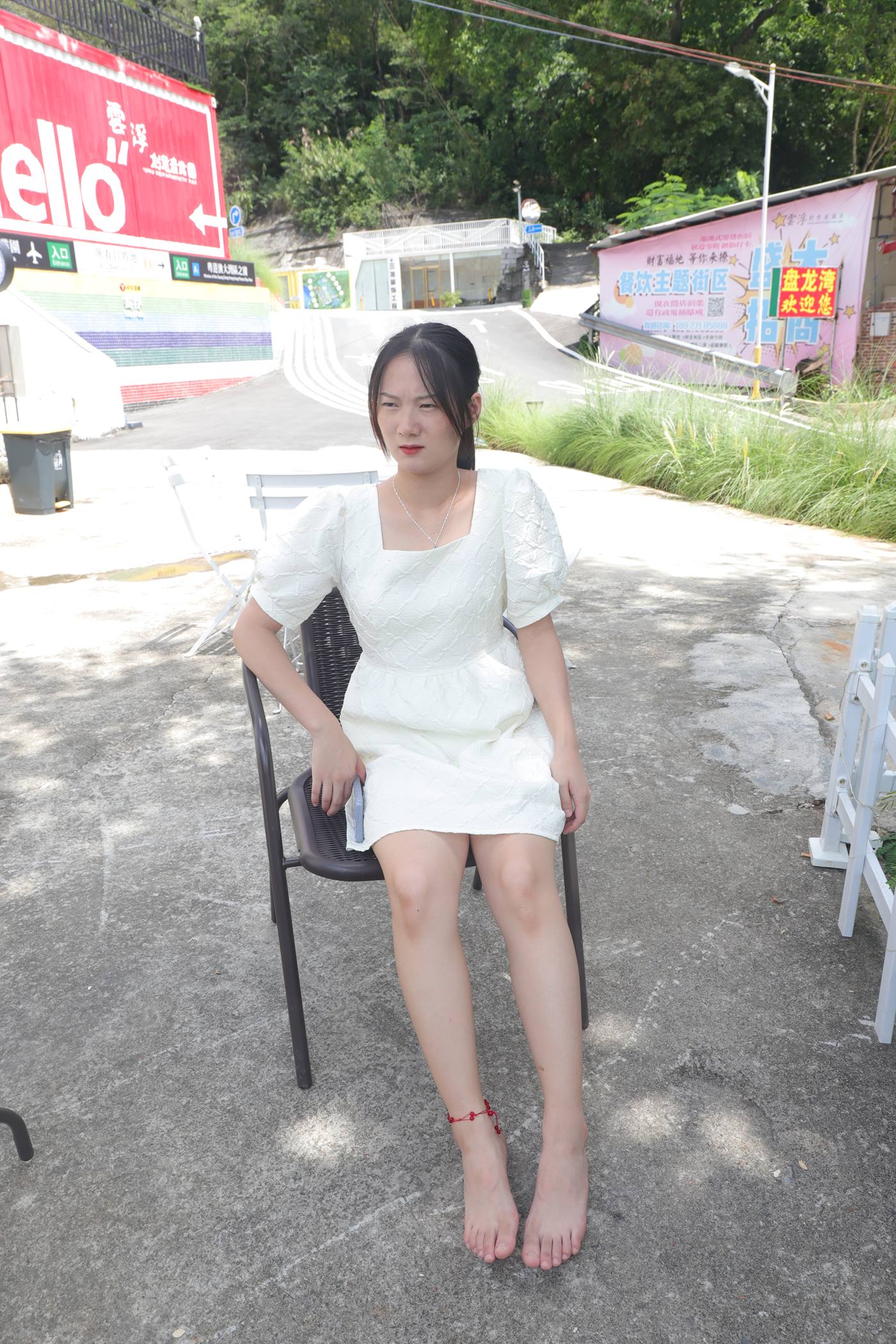 图片[35]-[Pary学生模拍] No.052 有点害羞的小尹的37码超白嫩脚 [76P] – 速更版-美库