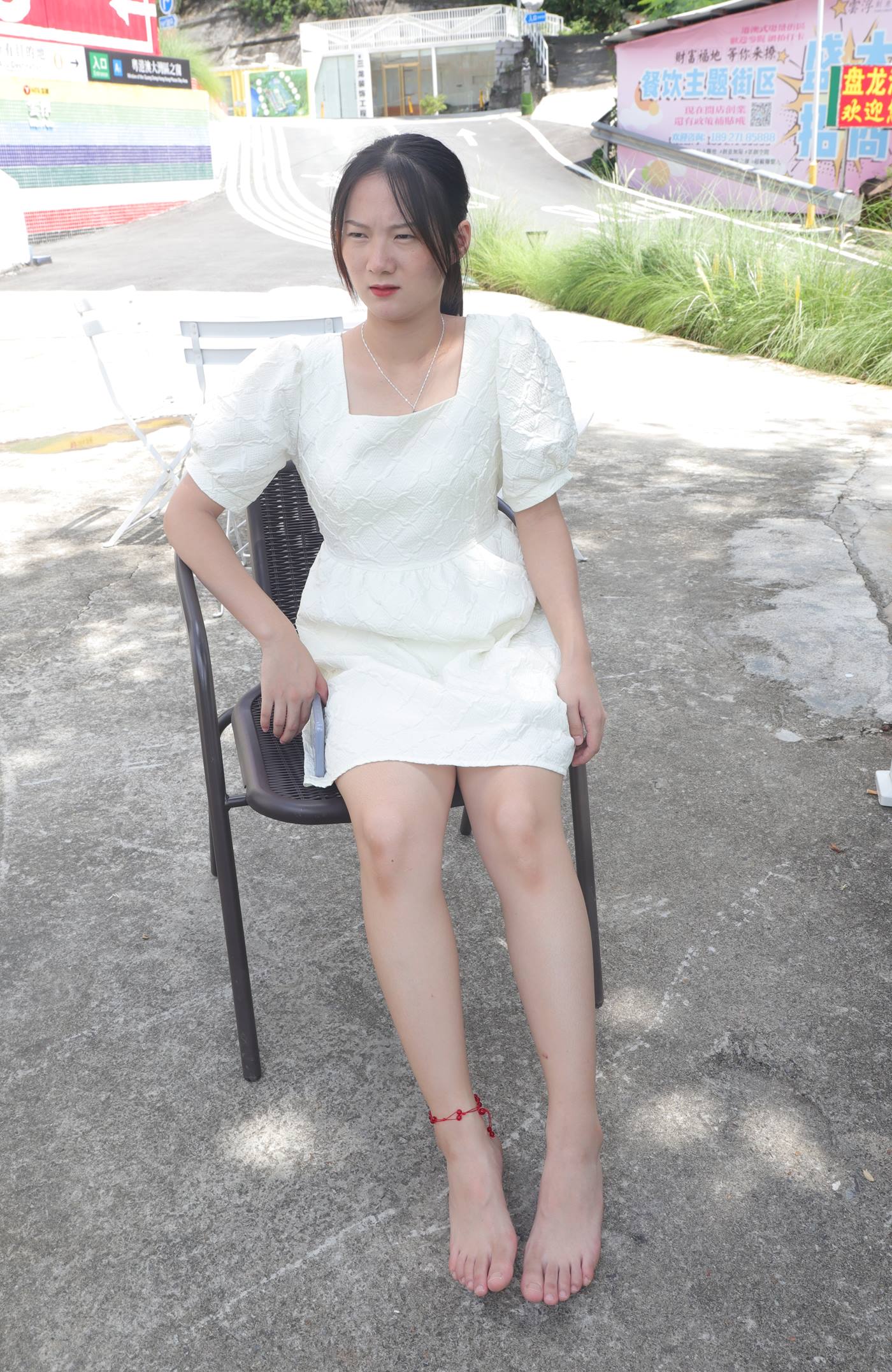 图片[36]-[Pary学生模拍] No.052 有点害羞的小尹的37码超白嫩脚 [76P] – 速更版-美库