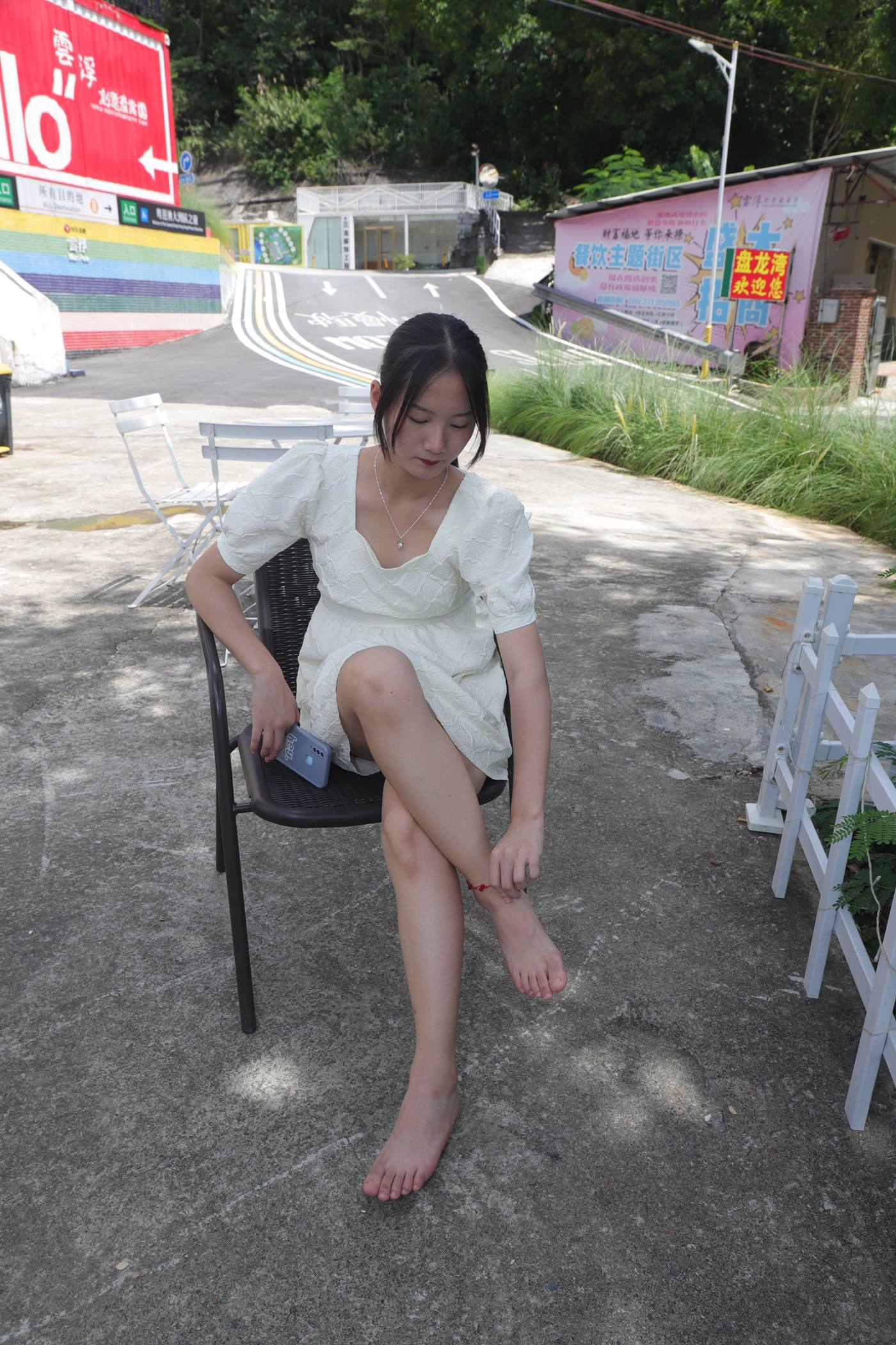 图片[38]-[Pary学生模拍] No.052 有点害羞的小尹的37码超白嫩脚 [76P] – 速更版-美库