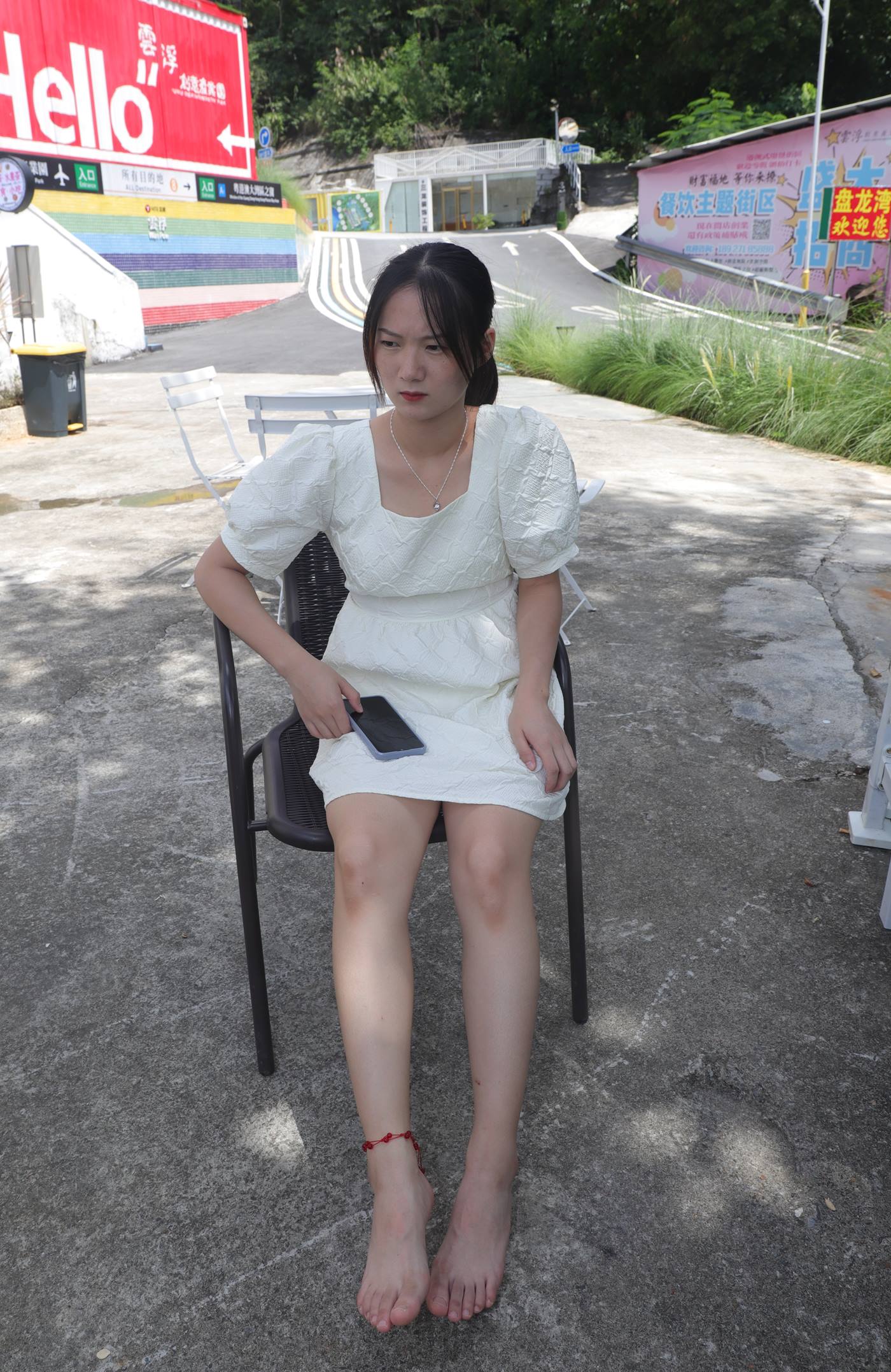 图片[42]-[Pary学生模拍] No.052 有点害羞的小尹的37码超白嫩脚 [76P] – 速更版-美库