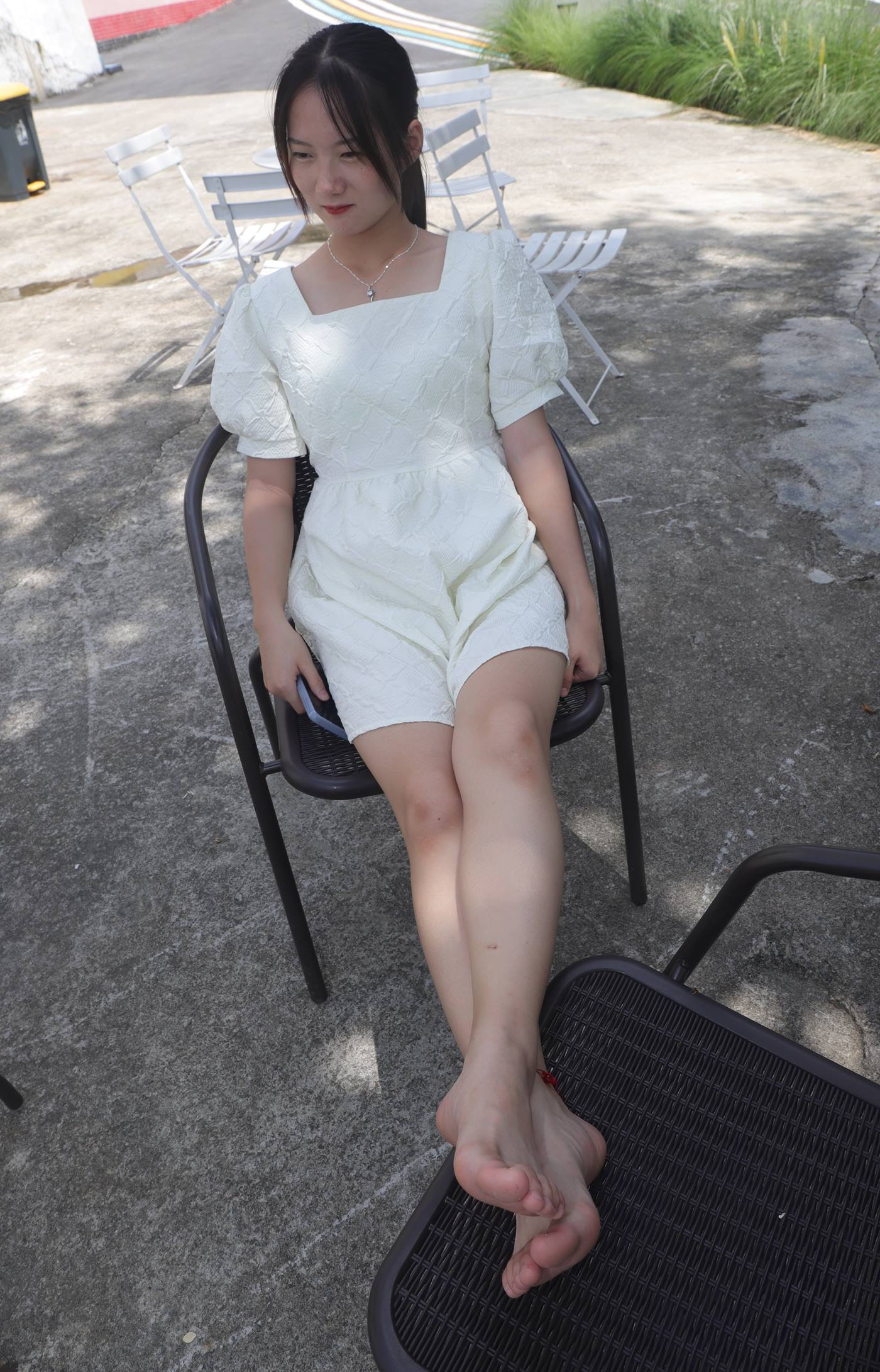 图片[56]-[Pary学生模拍] No.052 有点害羞的小尹的37码超白嫩脚 [76P] – 速更版-美库