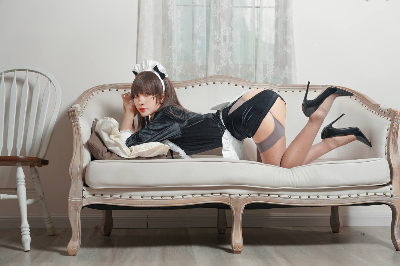 图片[20]-Neko-薇薇  丝绒女仆 [24P] – 速更版-美库