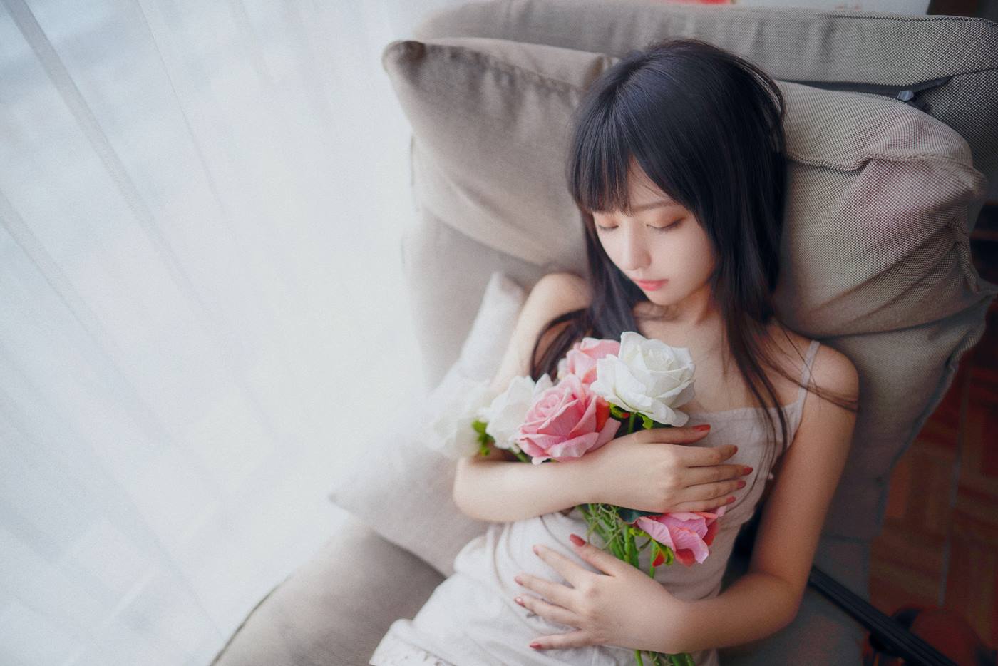 图片[10]-Shika小鹿鹿  – 长发姑娘[21P] – 速更版-美库