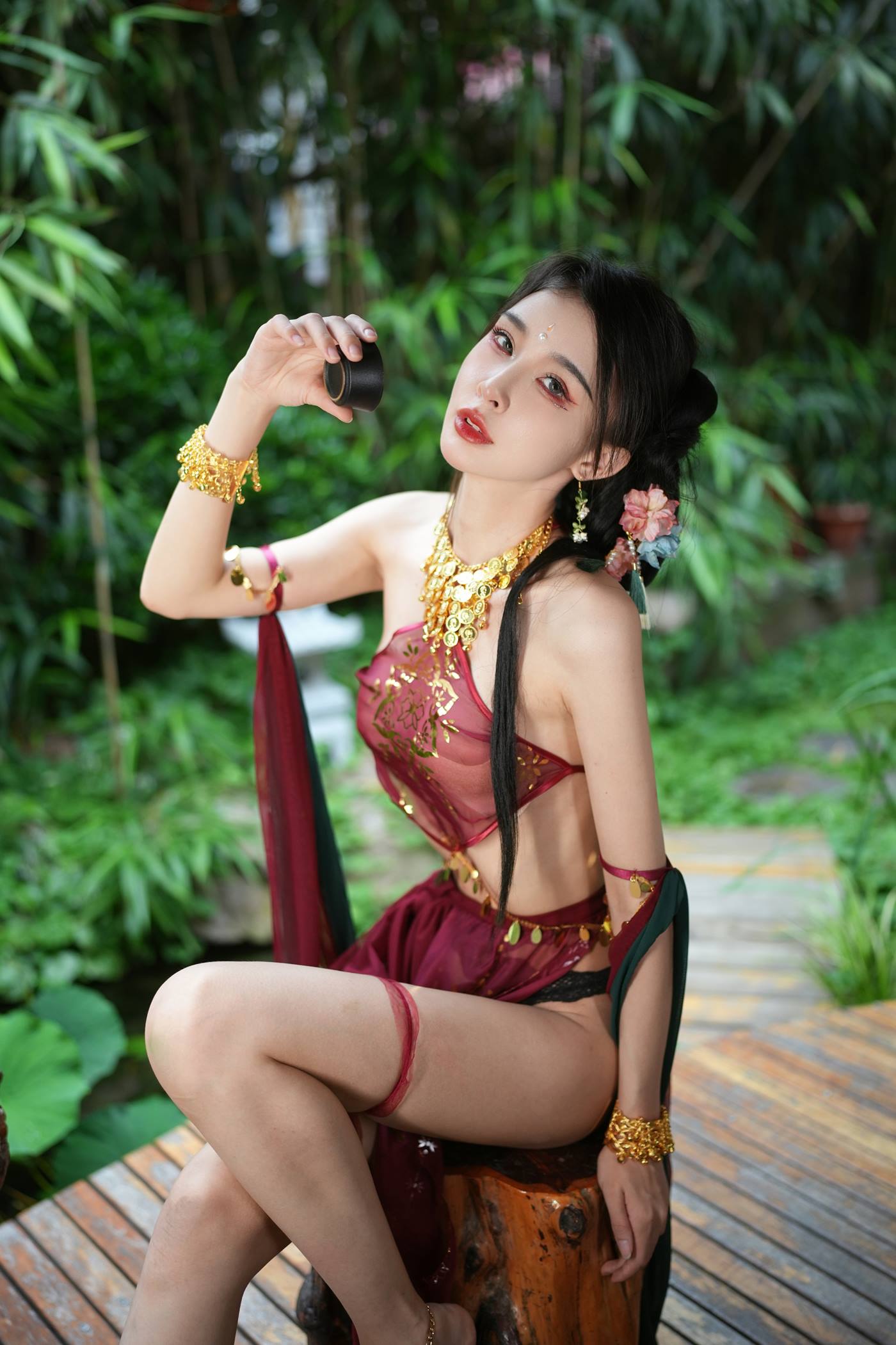 图片[10]-余多多Dudu  妲己的古风诱惑力 [27P] – 速更版-美库